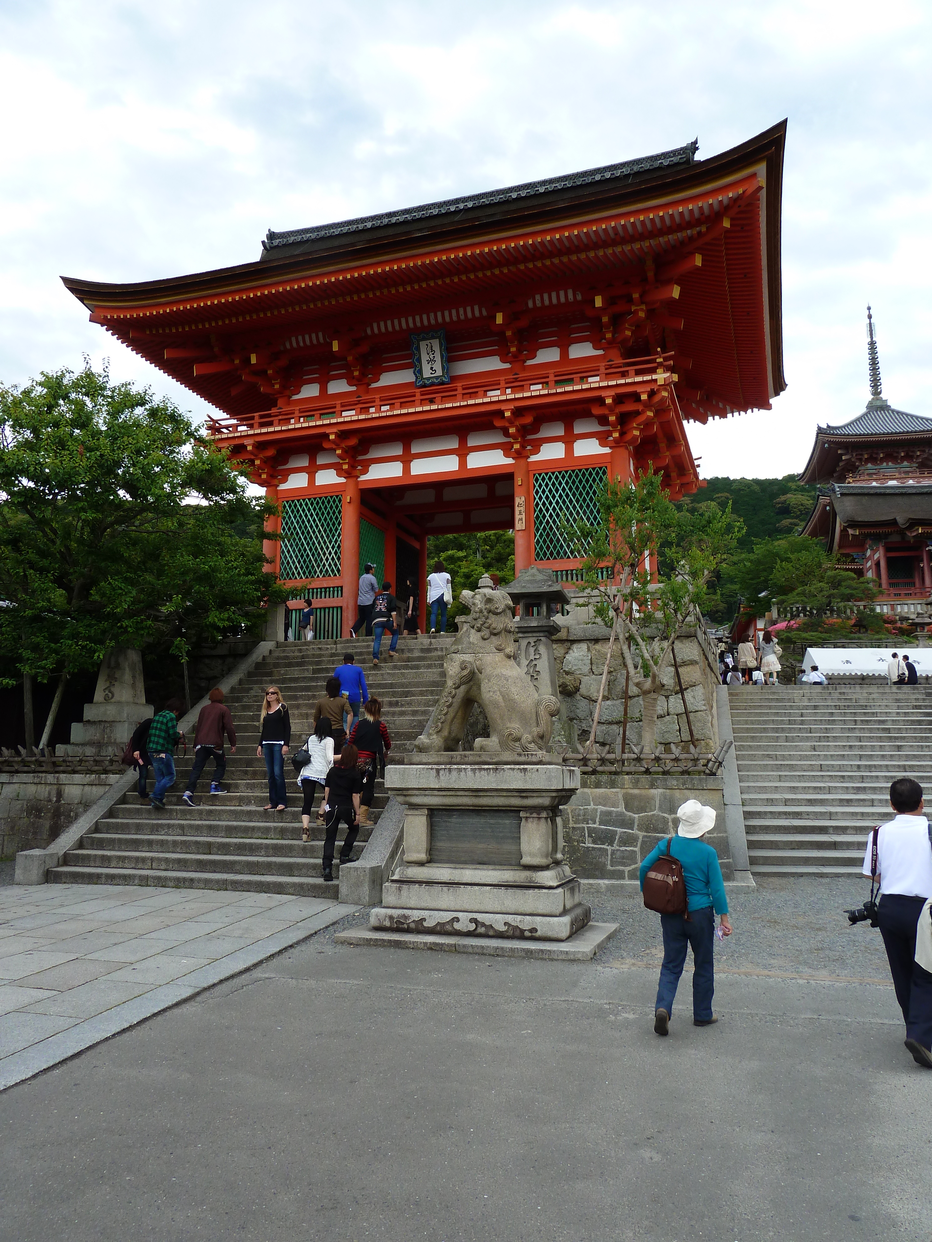 Picture Japan Kyoto Kiyomizu Dera Temple 2010-06 38 - Recreation Kiyomizu Dera Temple