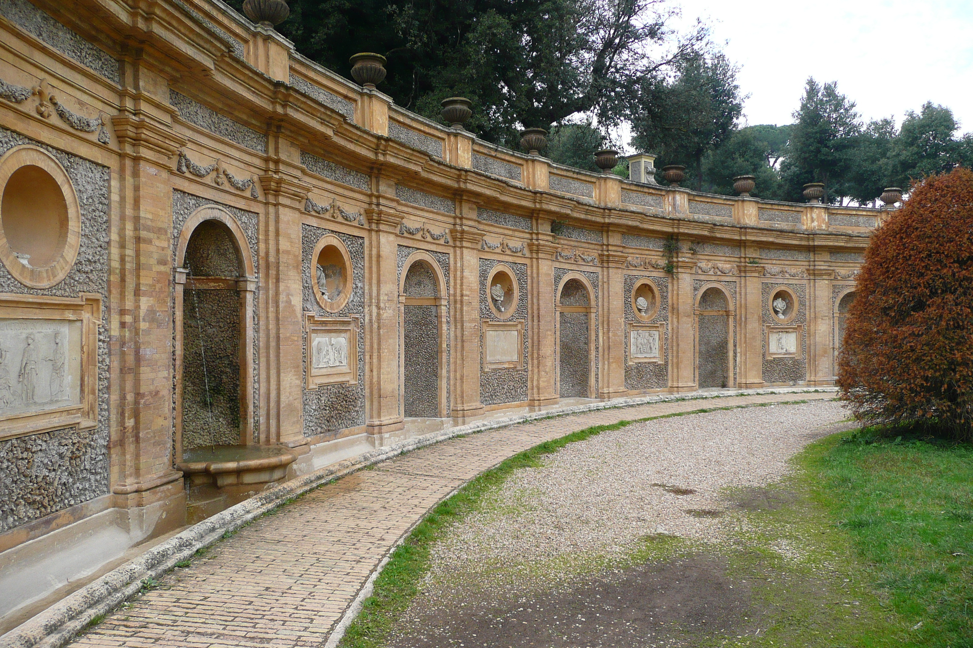 Picture Italy Rome Villa Doria Pamphili 2007-11 9 - History Villa Doria Pamphili