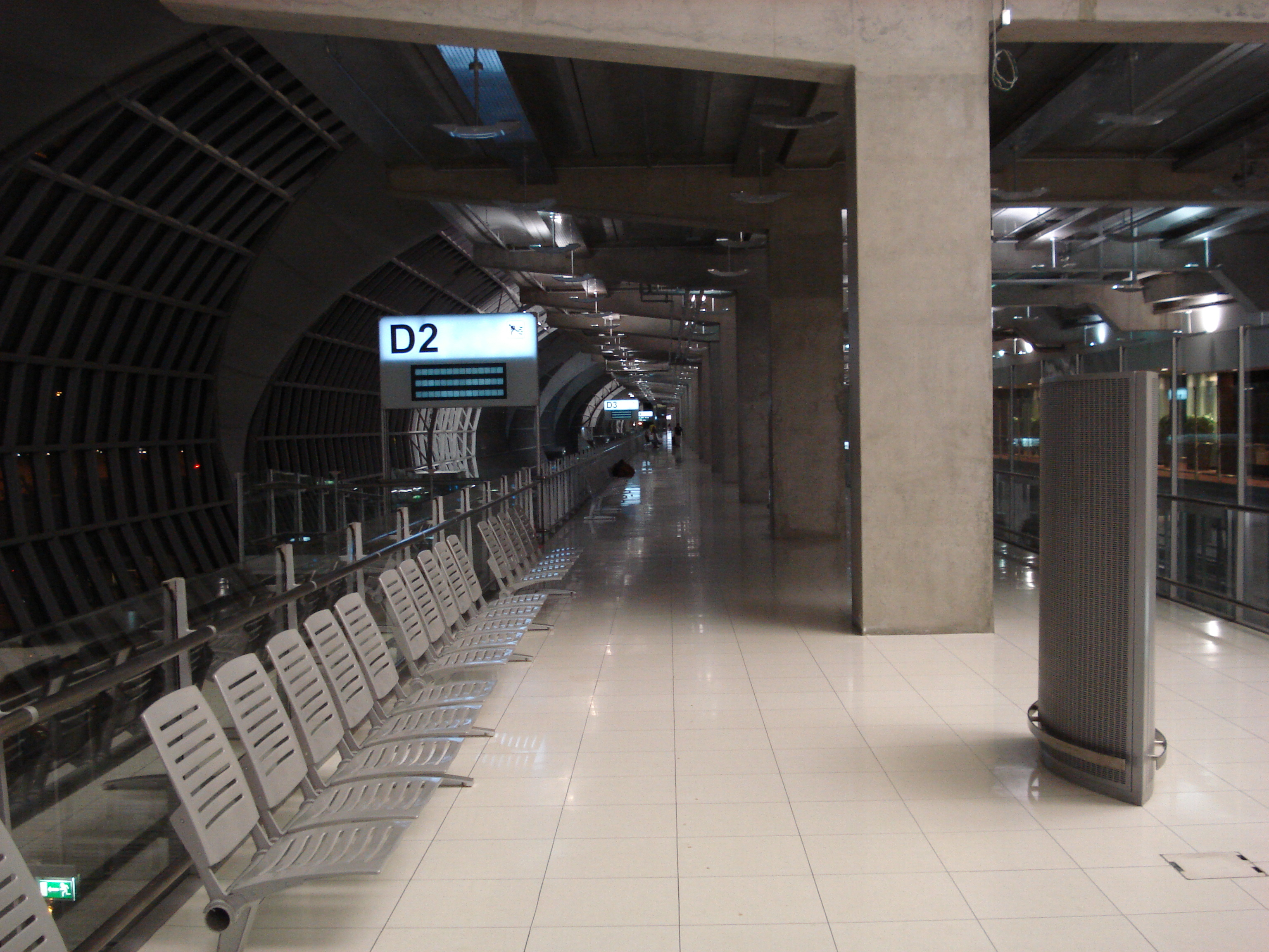 Picture Thailand Bangkok Suvarnabhumi Airport 2007-03 1 - History Suvarnabhumi Airport