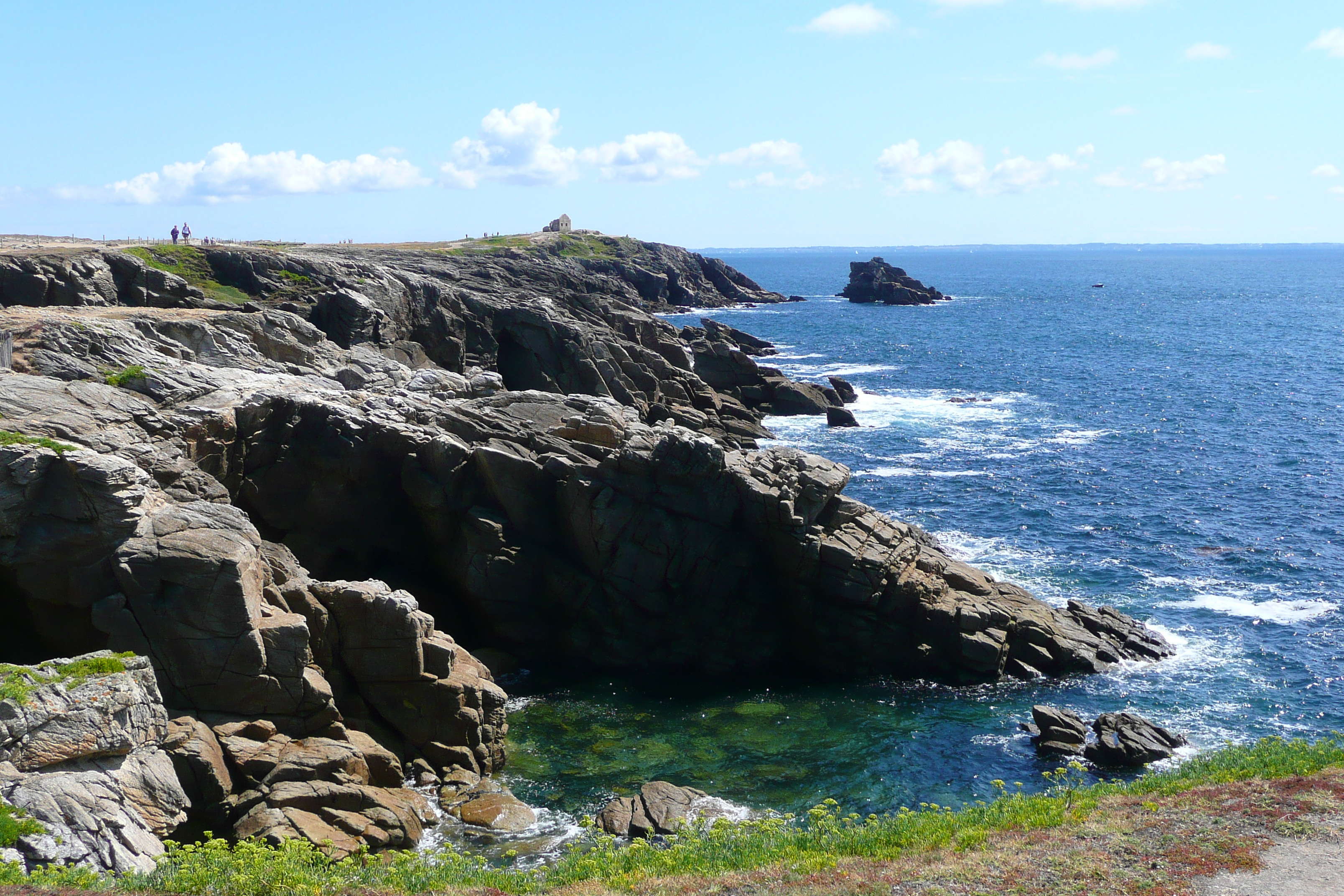 Picture France Quiberon peninsula Pointe du Percho 2008-07 40 - Tour Pointe du Percho