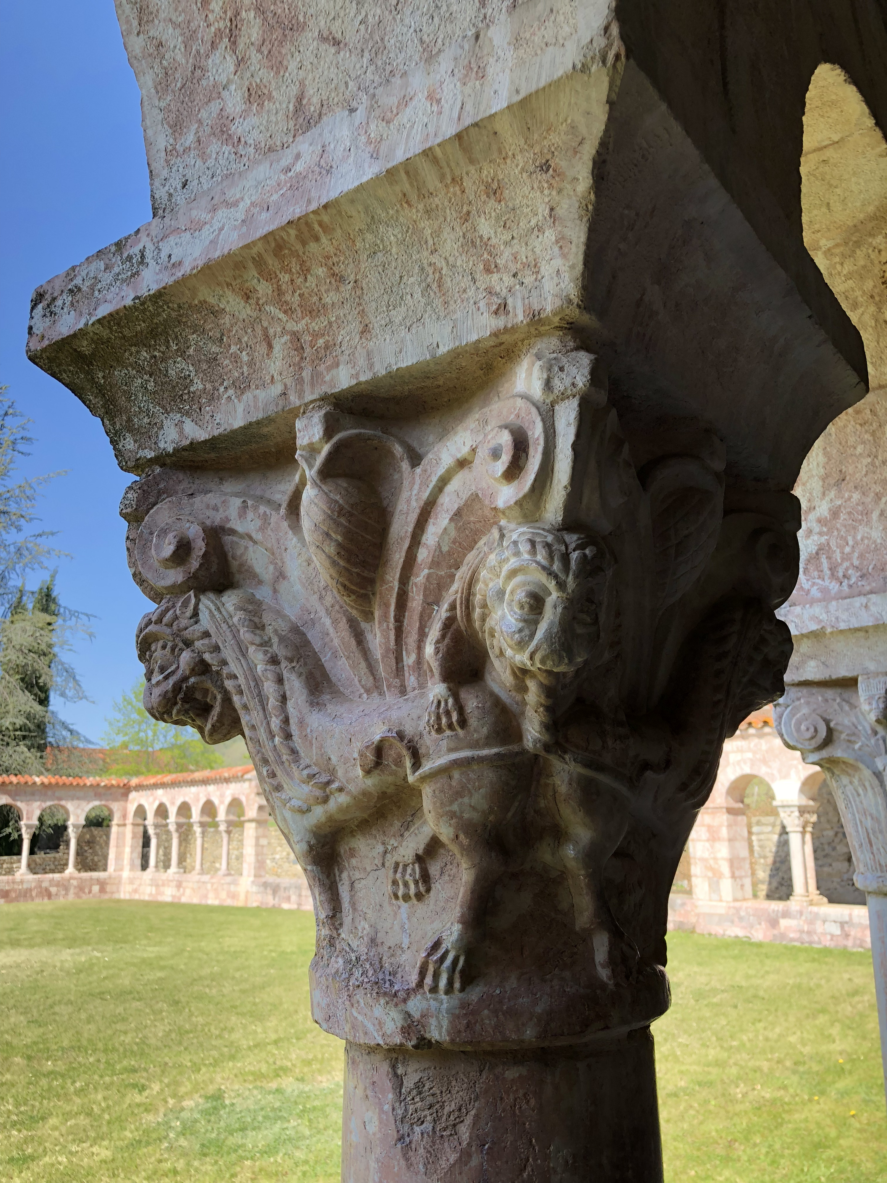 Picture France Abbaye Saint-Michel de Cuxa 2018-04 42 - Recreation Abbaye Saint-Michel de Cuxa