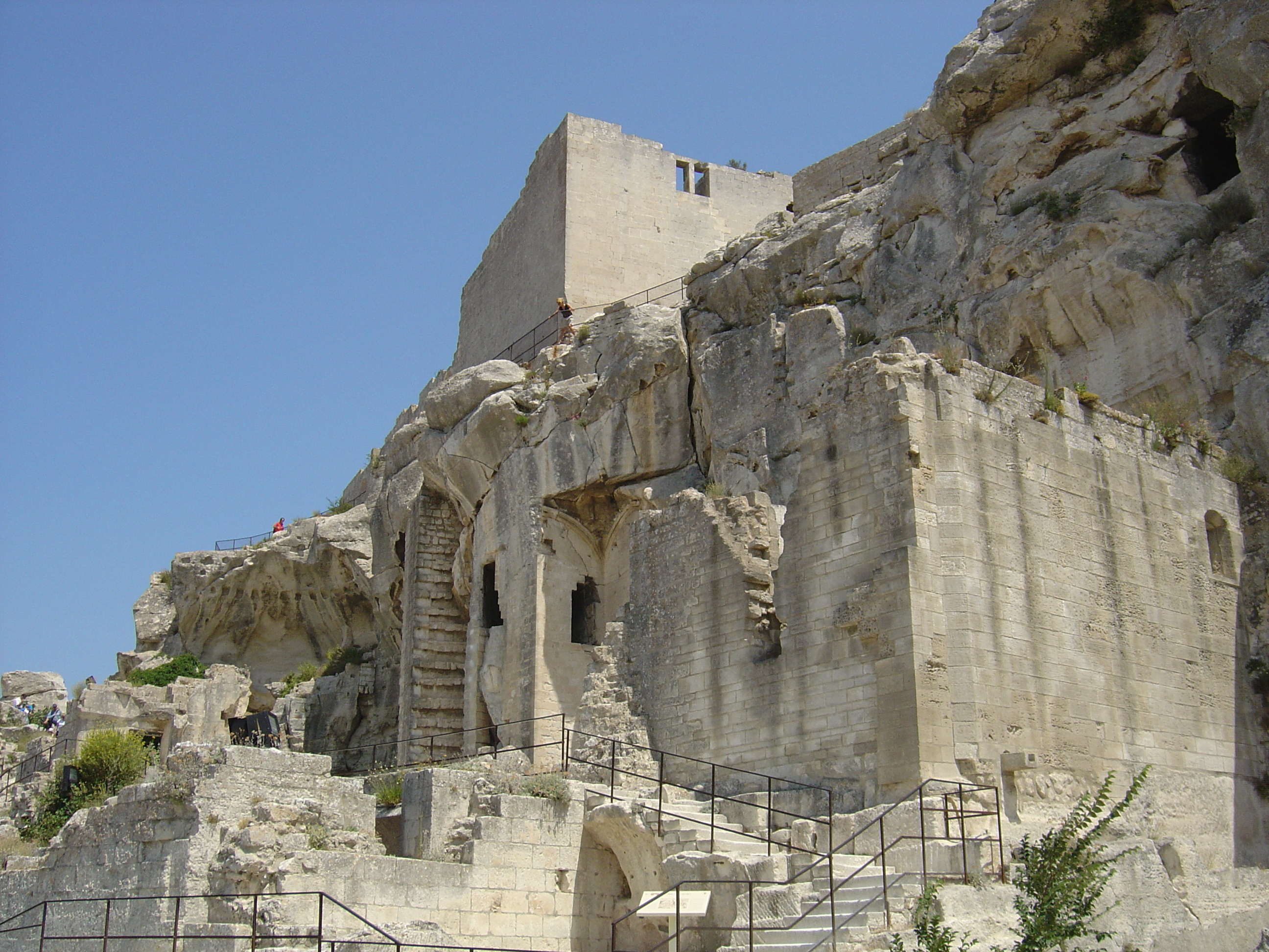 Picture France Baux de Provence 2004-08 65 - Recreation Baux de Provence