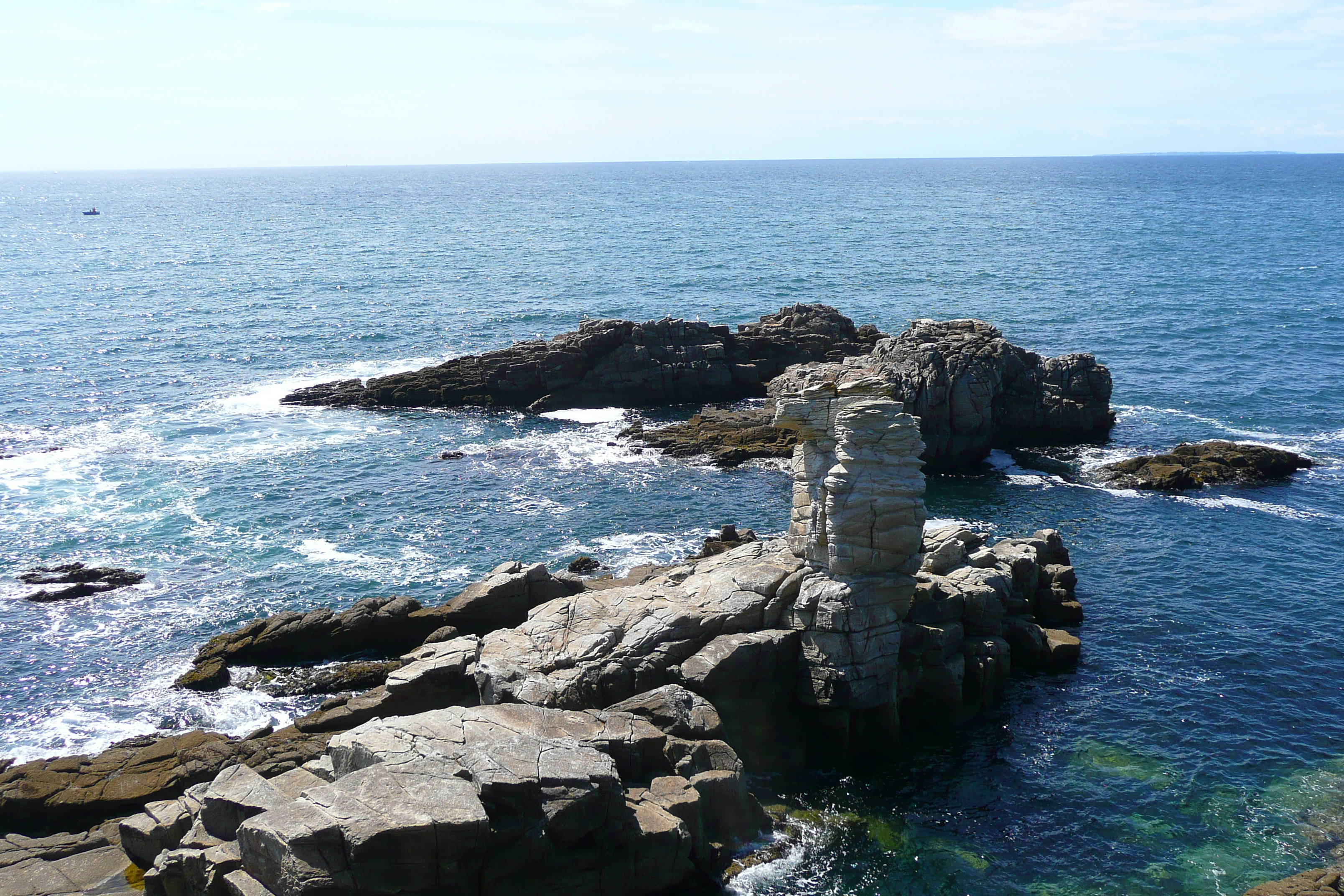 Picture France Quiberon peninsula Pointe du Percho 2008-07 22 - History Pointe du Percho