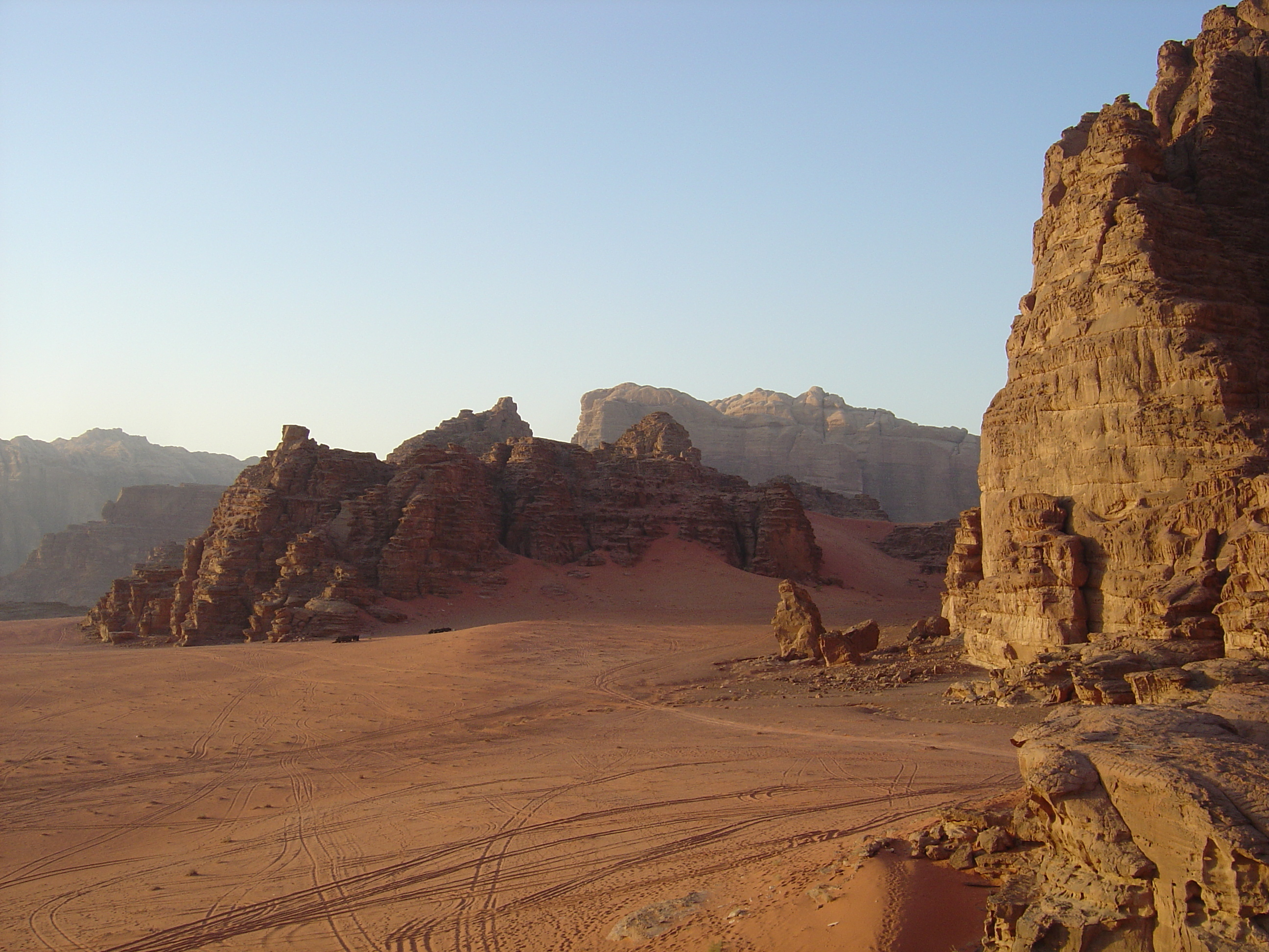 Picture Jordan Wadi Rum Desert 2004-10 19 - Around Wadi Rum Desert