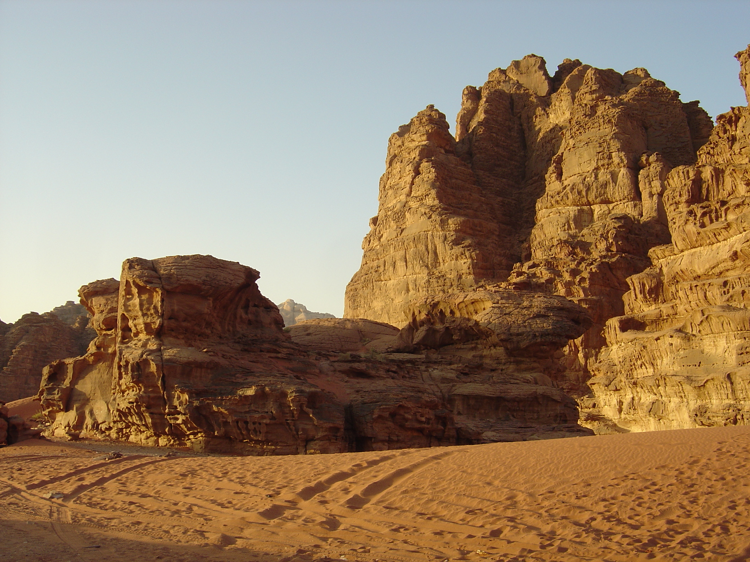 Picture Jordan Wadi Rum Desert 2004-10 8 - Center Wadi Rum Desert