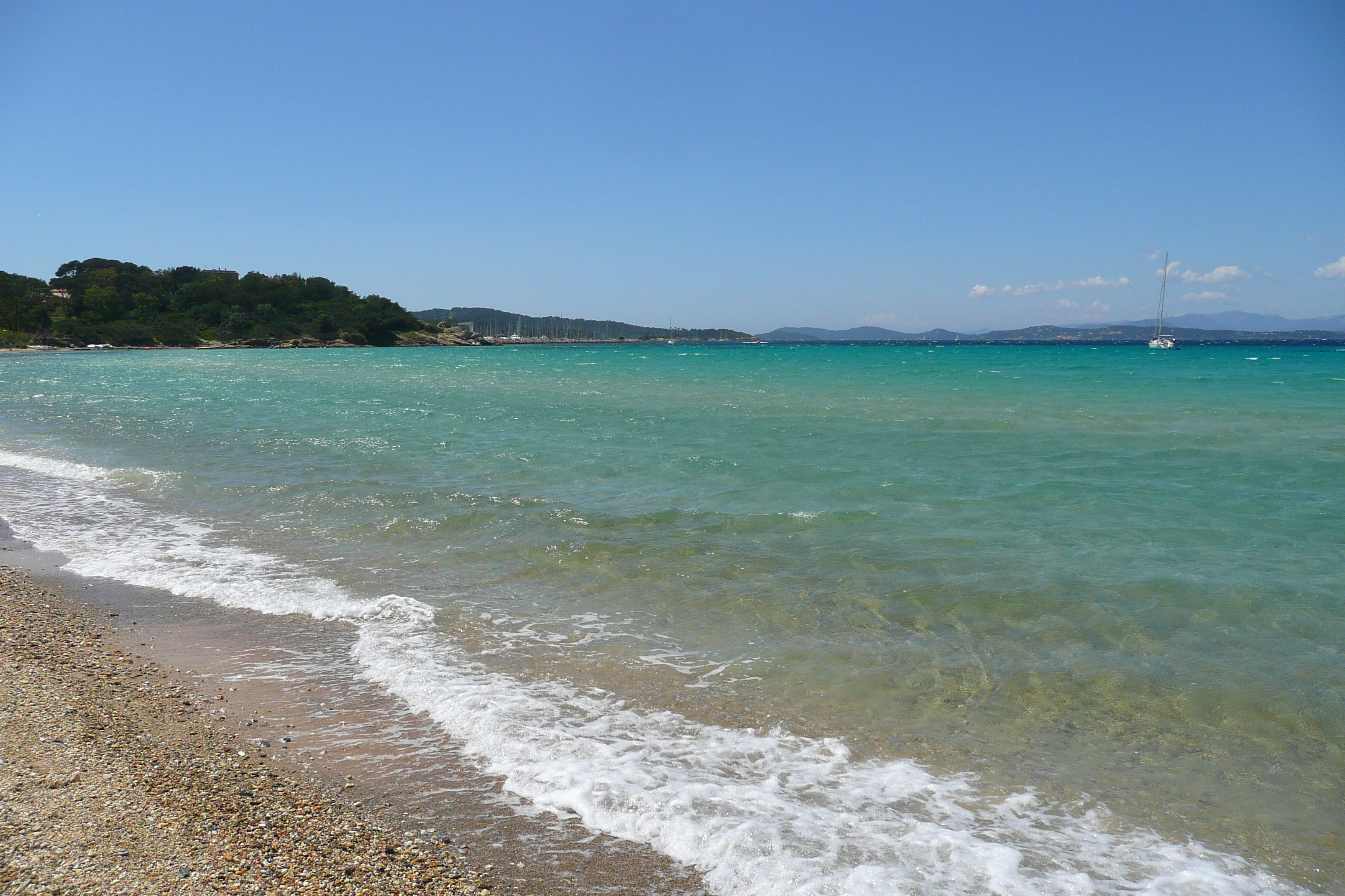 Picture France Porquerolles Island Courtade beach 2008-05 32 - Tours Courtade beach