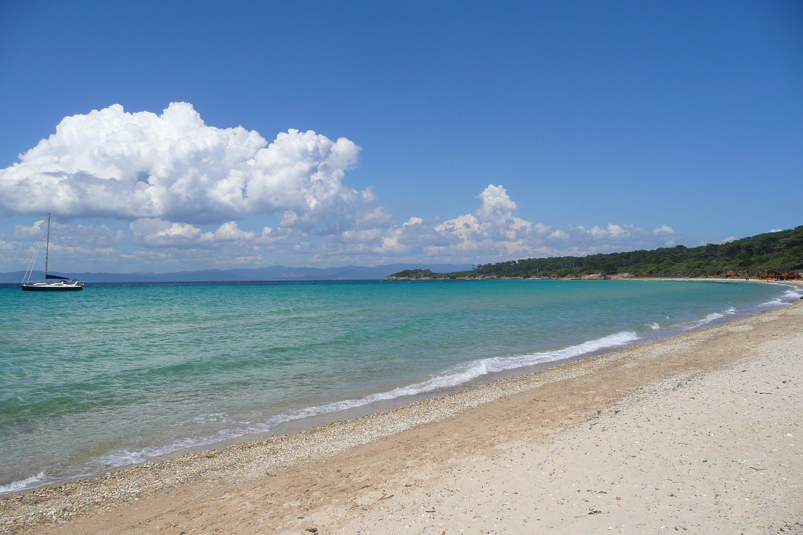 Picture France Porquerolles Island Courtade beach 2008-05 52 - Tour Courtade beach