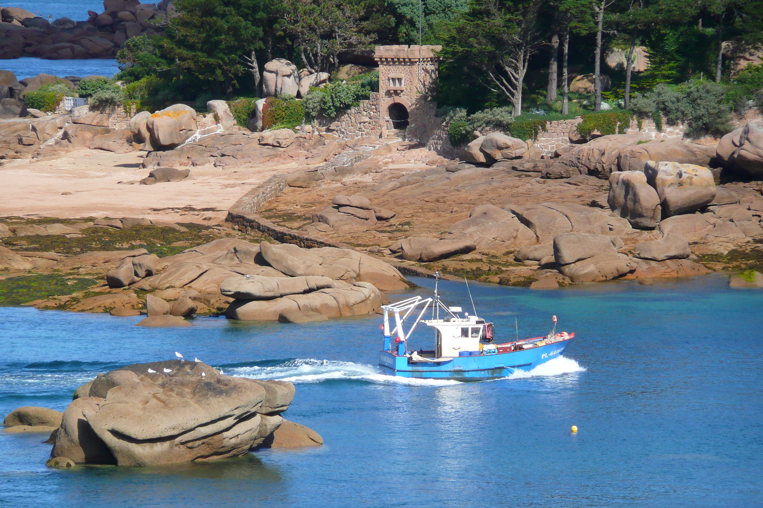 Picture France Perros Guirec Cote de granite rose 2007-08 30 - Center Cote de granite rose