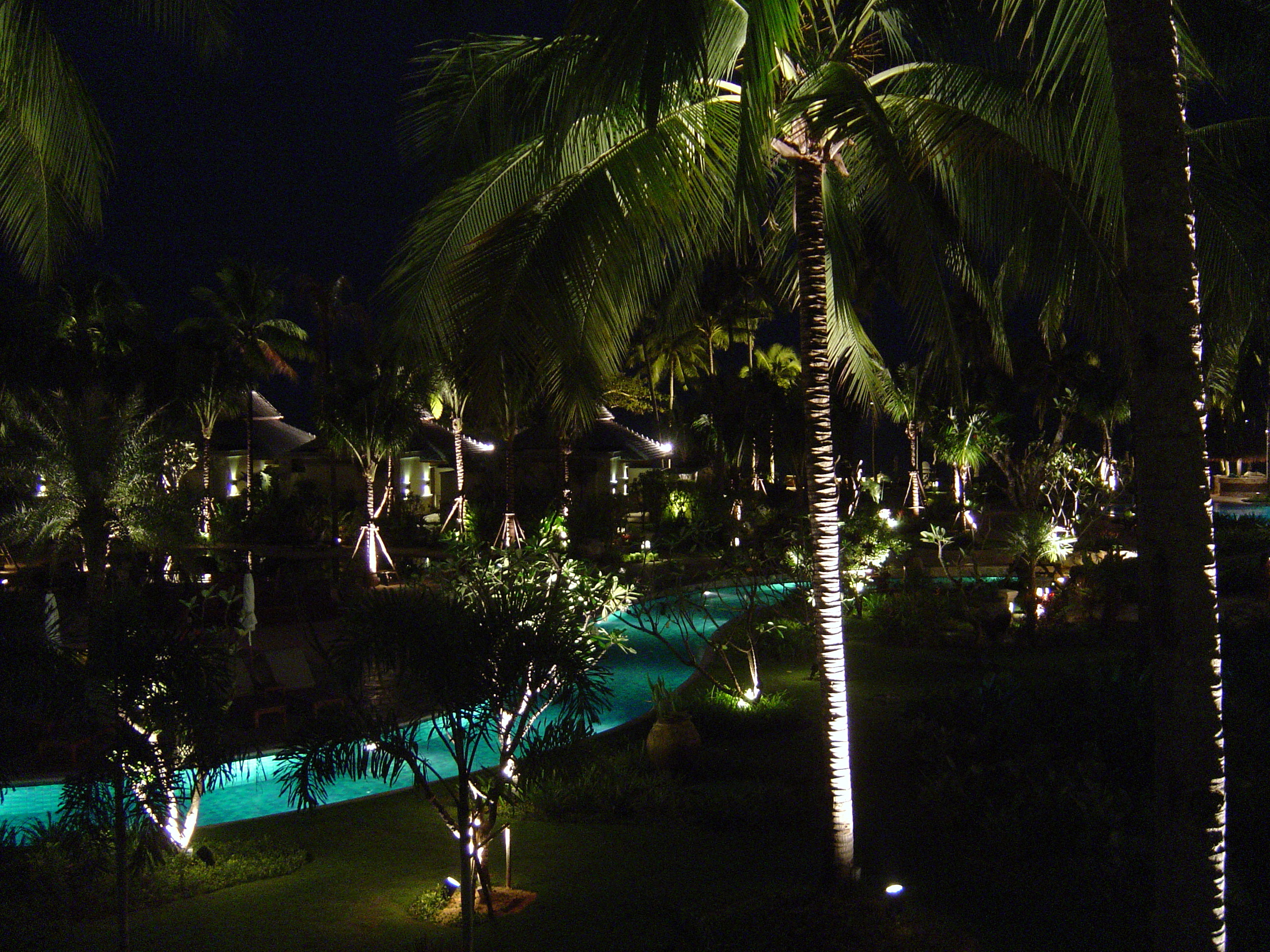 Picture Thailand Khao Lak Meridien Khao Lak Hotel By Night 2005-12 13 - Tours By Night