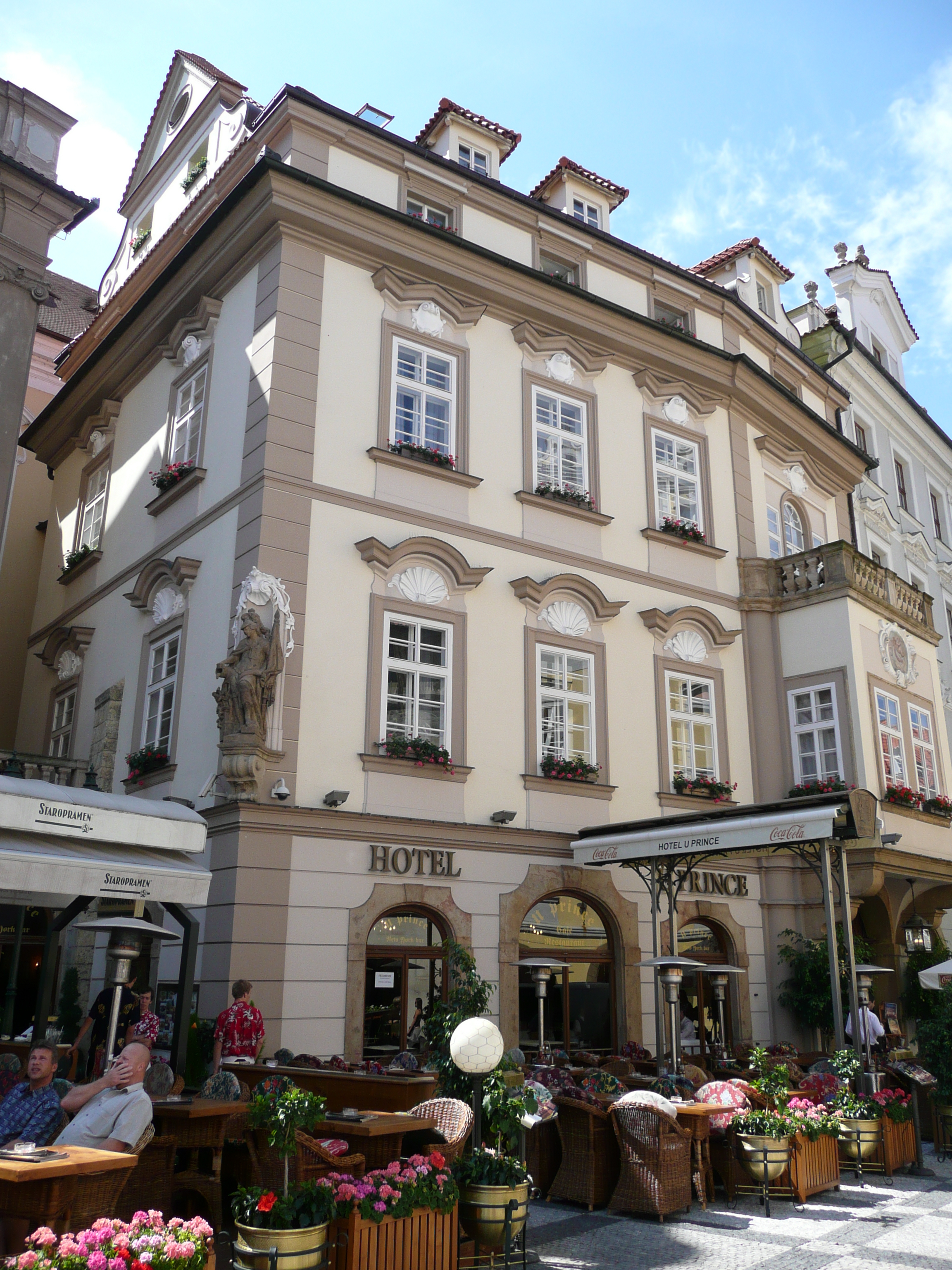 Picture Czech Republic Prague U Prince Hotel 2007-07 6 - History U Prince Hotel