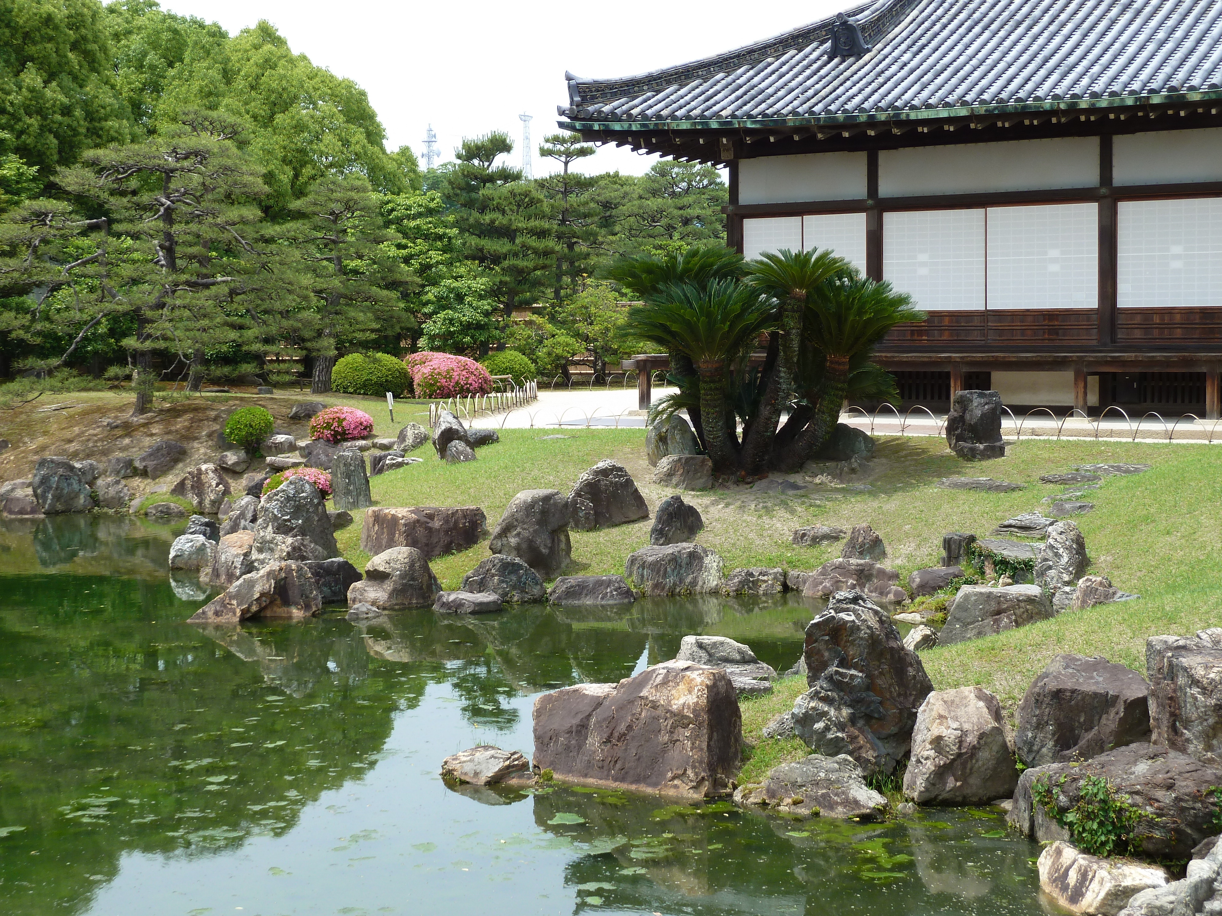 Picture Japan Kyoto Nijo Castle Ninomaru Garden 2010-06 23 - History Ninomaru Garden