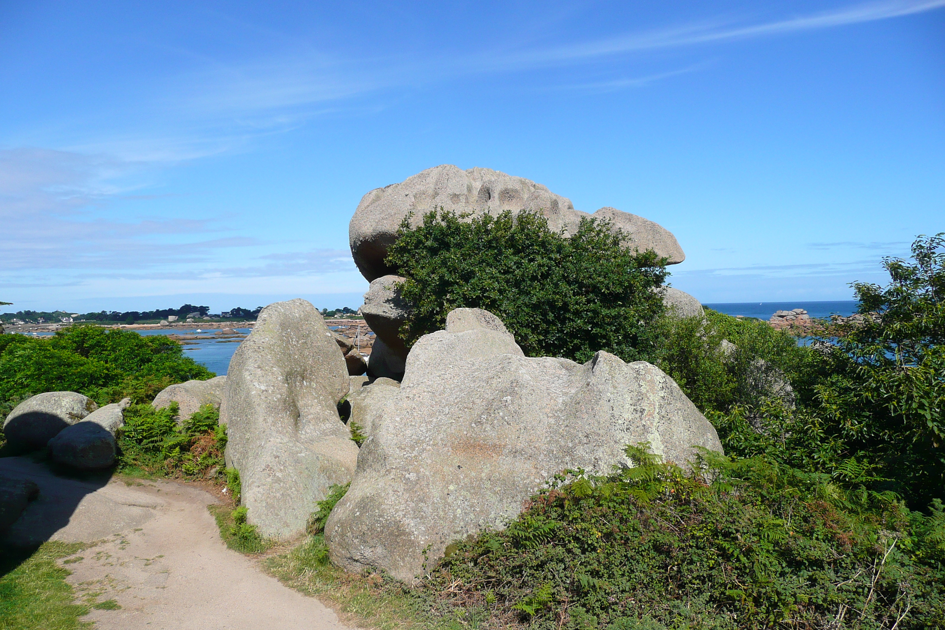 Picture France Perros Guirec Cote de granite rose 2007-08 40 - Discovery Cote de granite rose