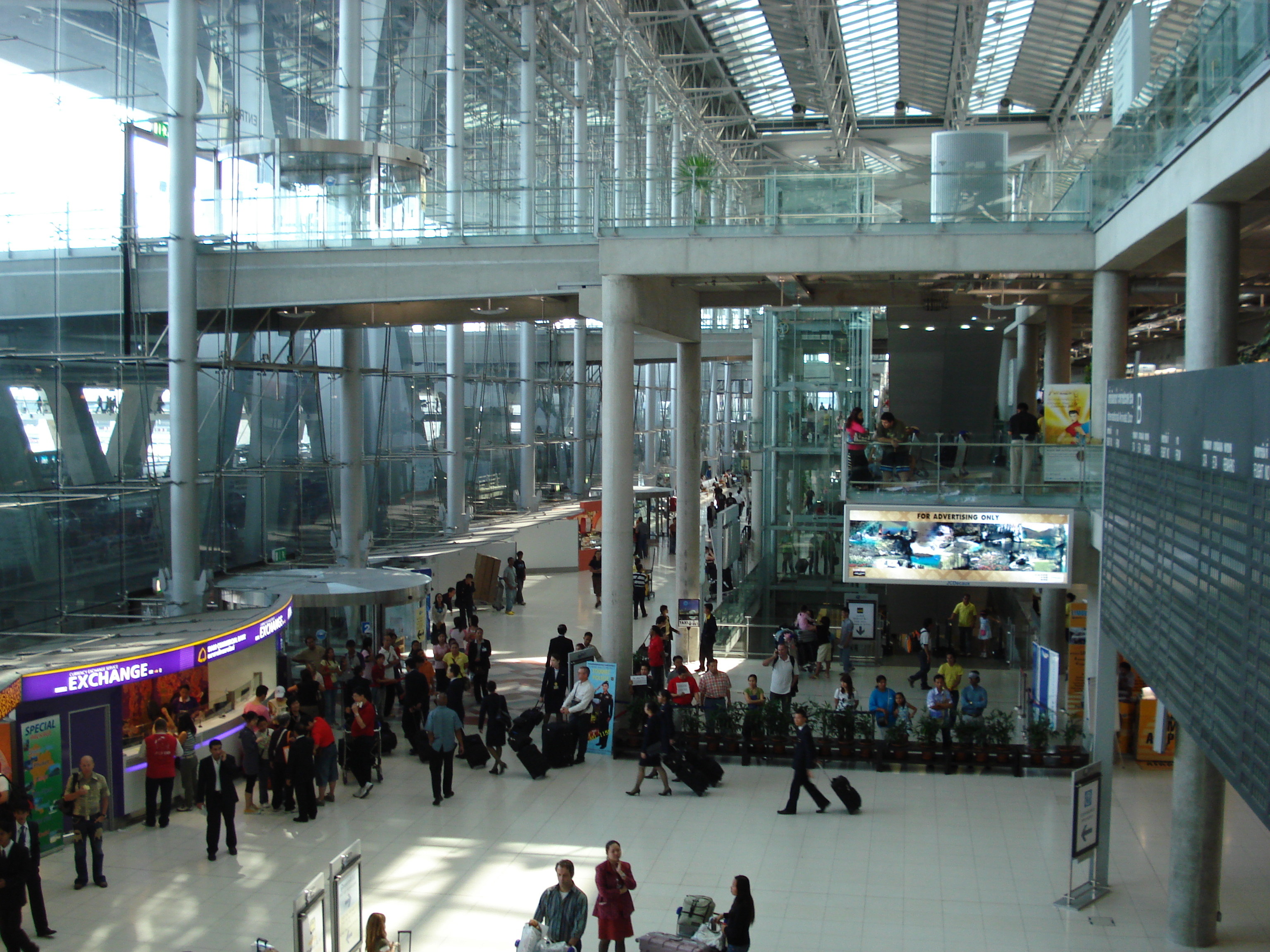 Picture Thailand Bangkok Suvarnabhumi Airport 2007-02 4 - Recreation Suvarnabhumi Airport