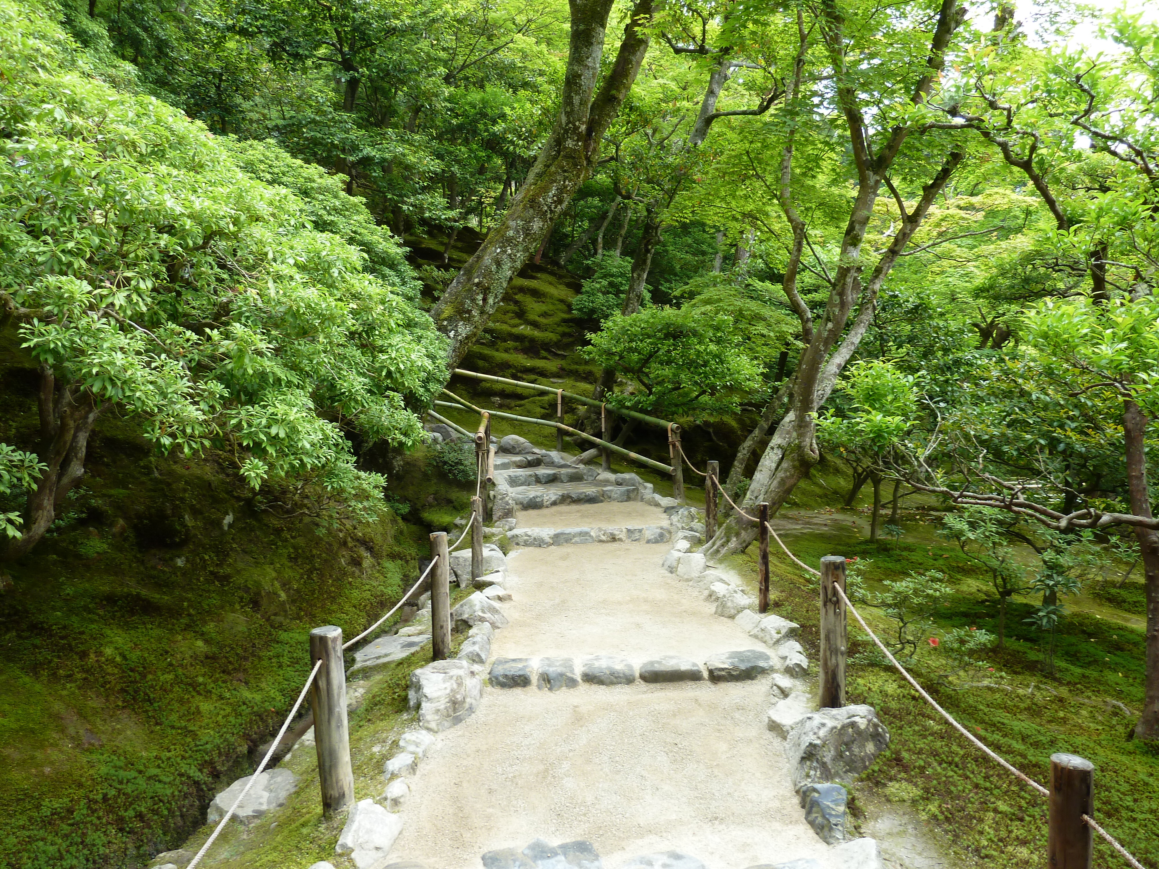 Picture Japan Kyoto Ginkakuji Temple(Silver Pavilion) 2010-06 21 - Recreation Ginkakuji Temple(Silver Pavilion)