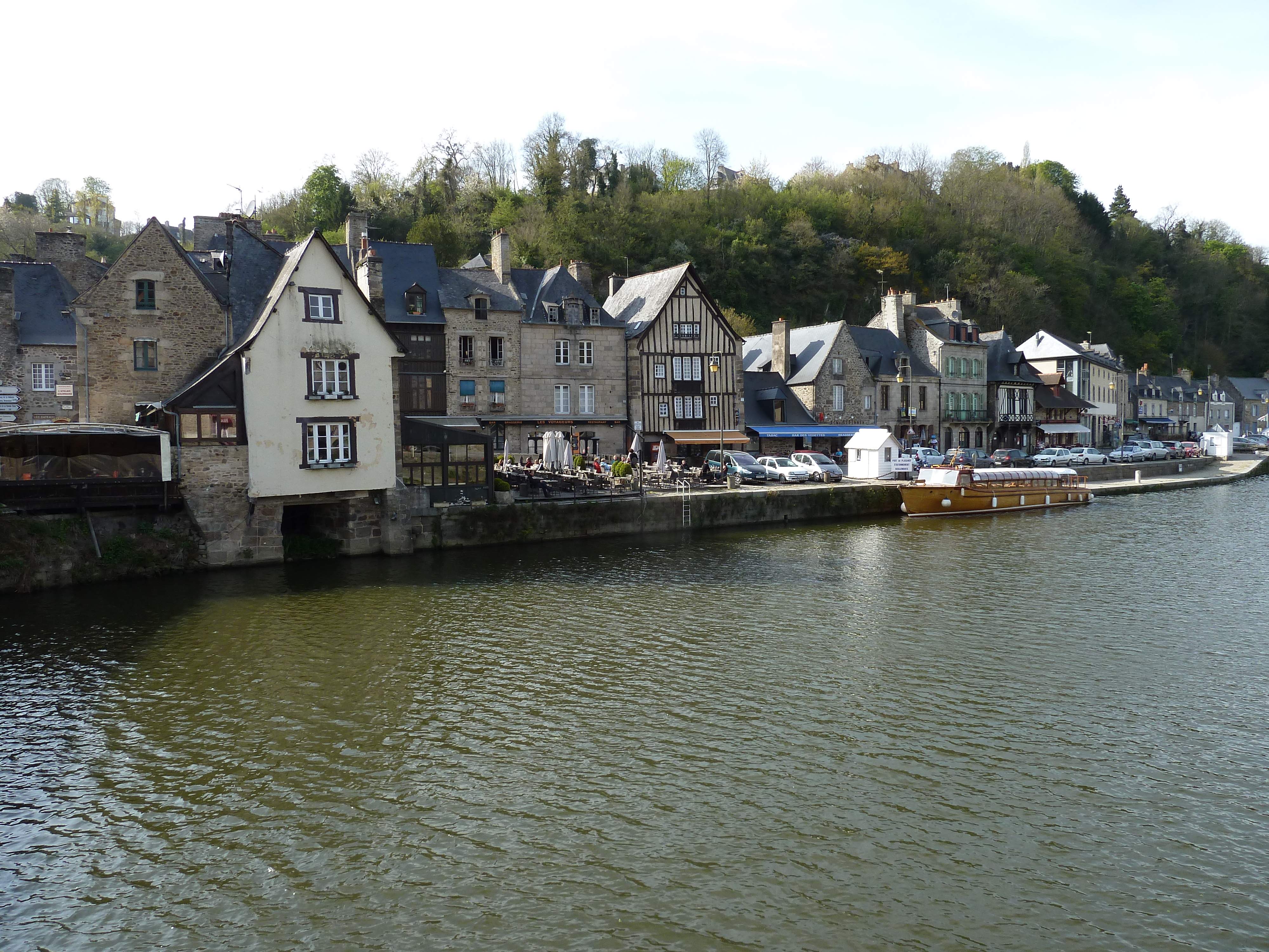 Picture France Dinan Dinan Riverside 2010-04 28 - History Dinan Riverside