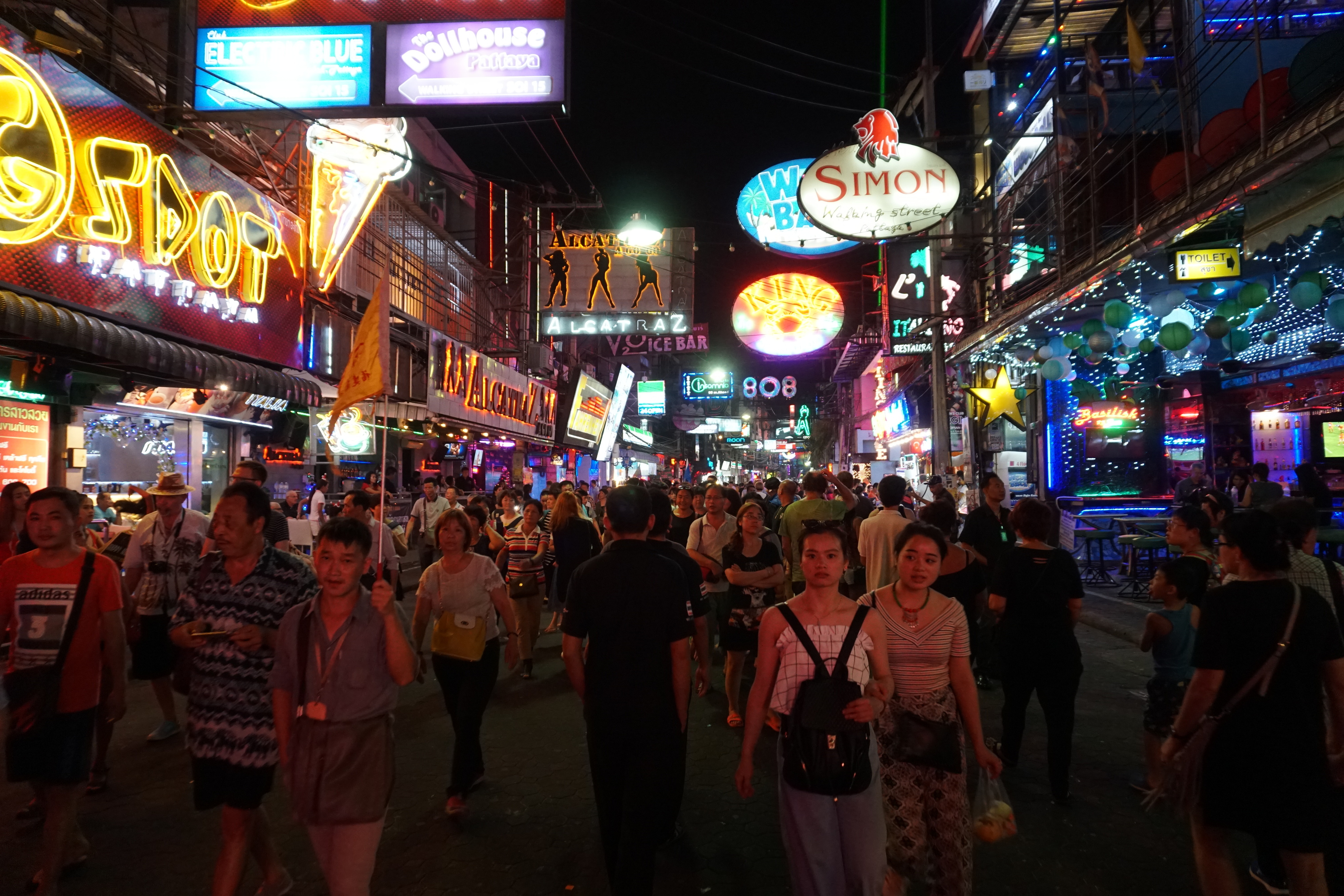 Picture Thailand Pattaya Walking street 2016-12 16 - Center Walking street