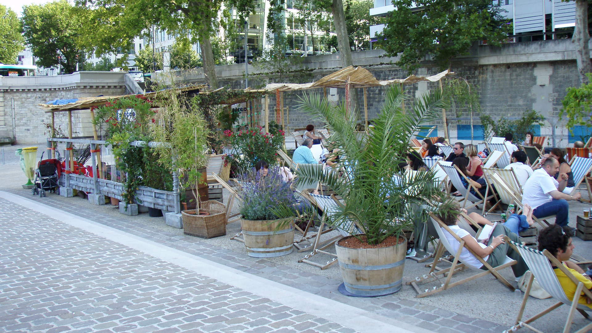 Picture France Paris Paris Plage Bercy 2007-08 4 - History Paris Plage Bercy