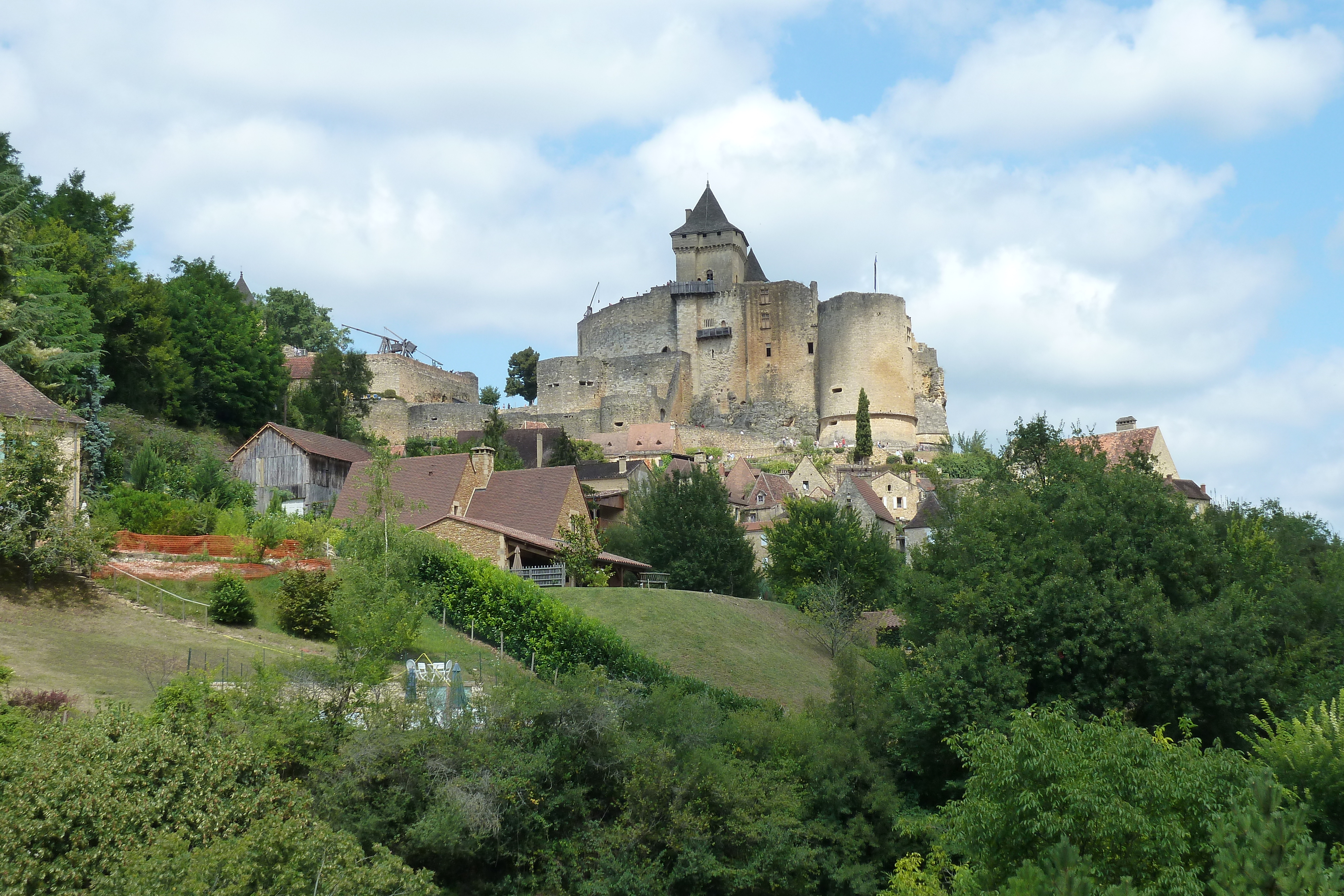 Picture France Castelnaud castle 2010-08 88 - Center Castelnaud castle