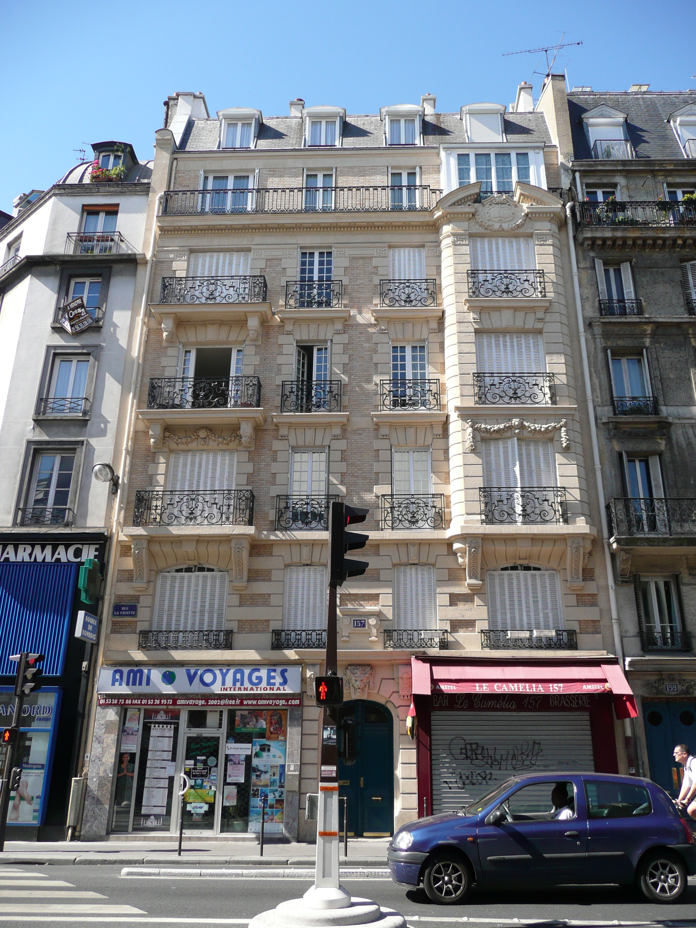 Picture France Paris Rue La Fayette 2007-08 128 - History Rue La Fayette