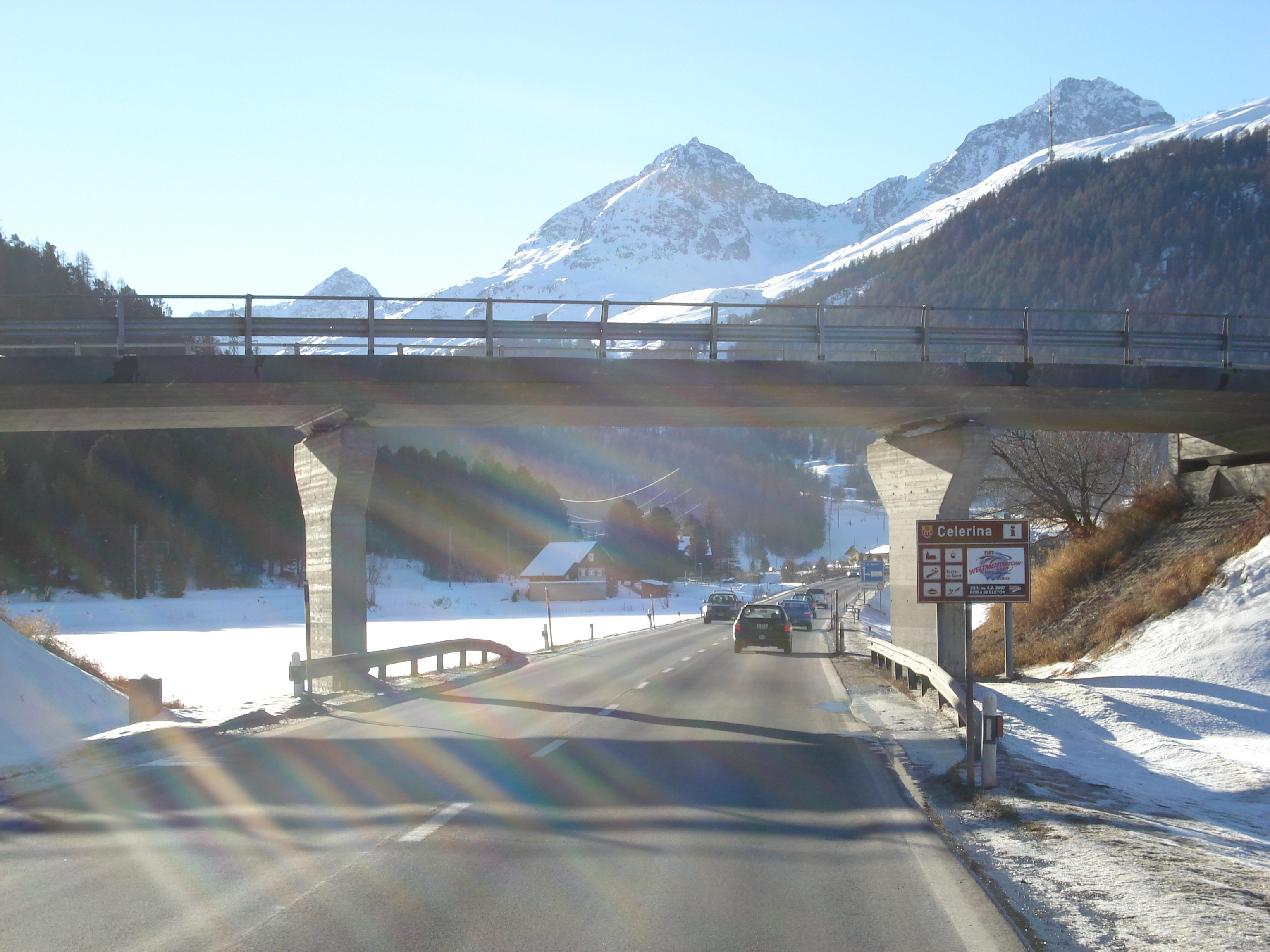 Picture Swiss Pontresina to St Moritz Road 2007-01 0 - Tour Pontresina to St Moritz Road