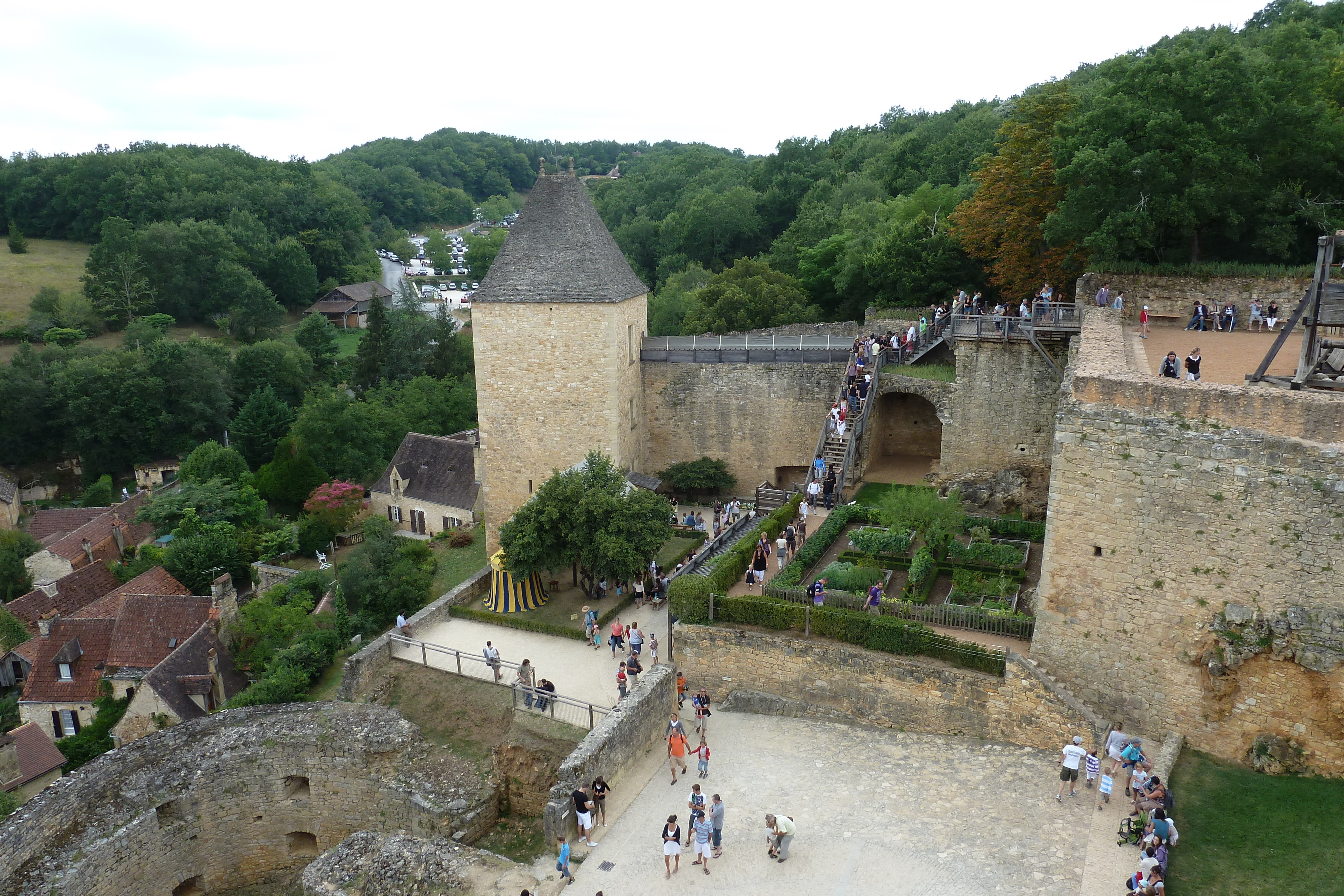 Picture France Castelnaud castle 2010-08 49 - History Castelnaud castle