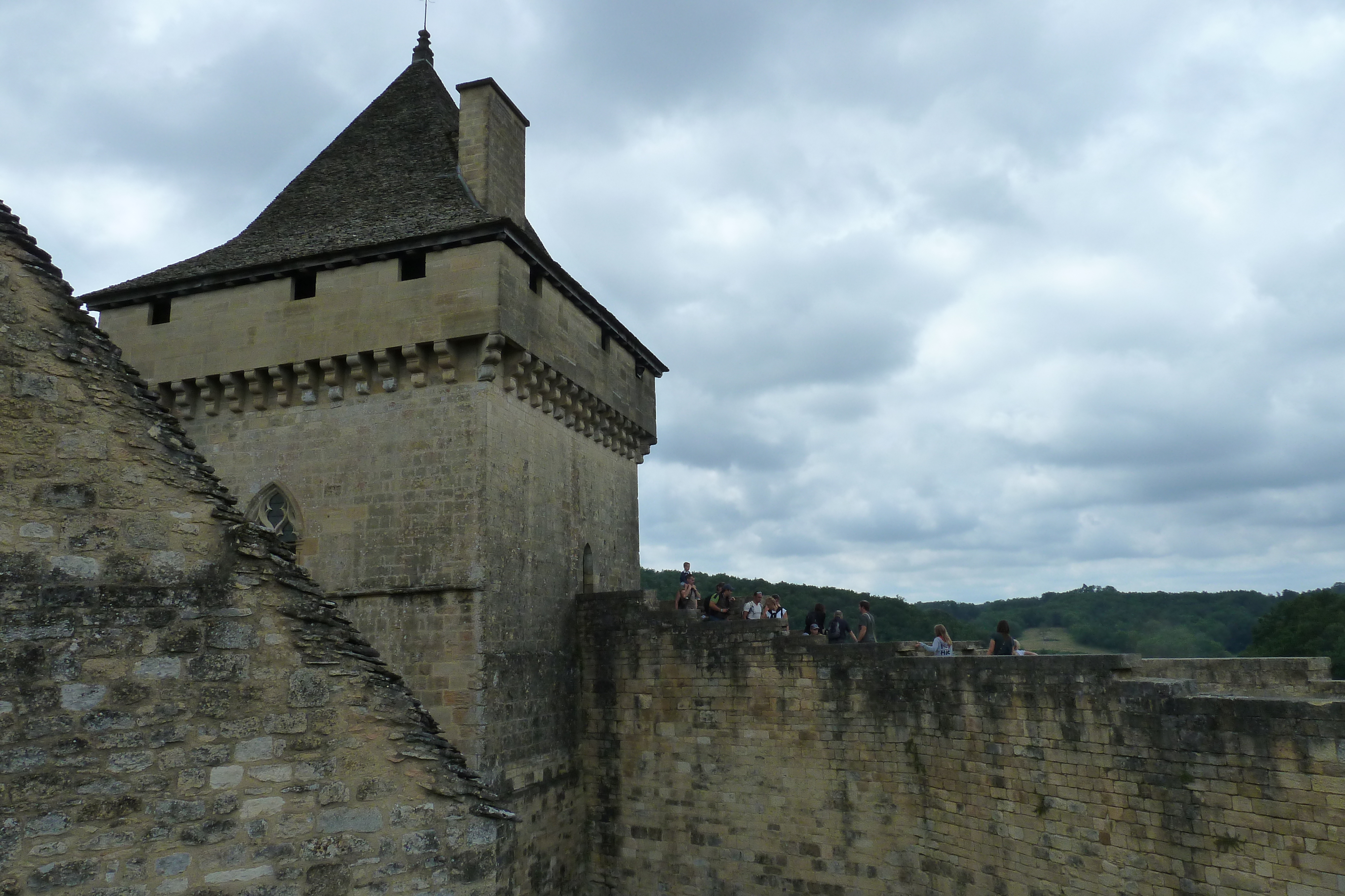 Picture France Castelnaud castle 2010-08 71 - Center Castelnaud castle