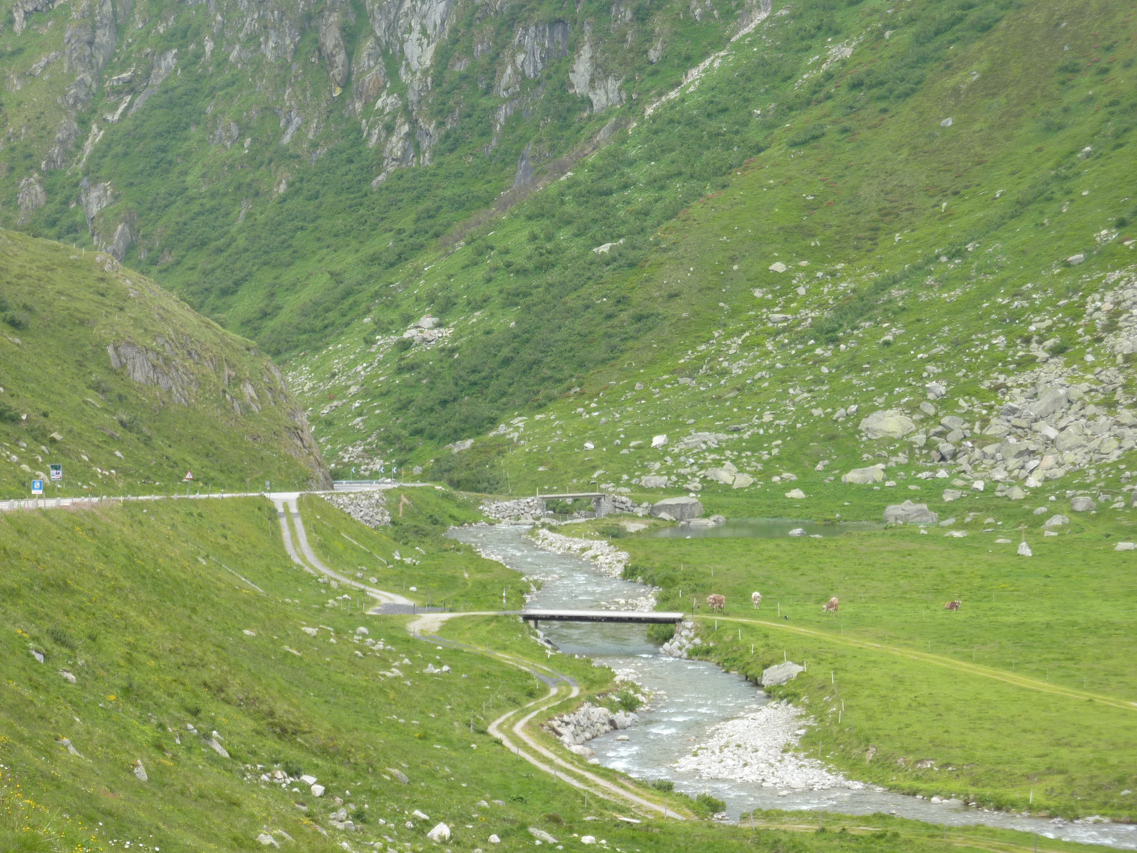 Picture Swiss Gotthard Pass 2009-06 13 - History Gotthard Pass