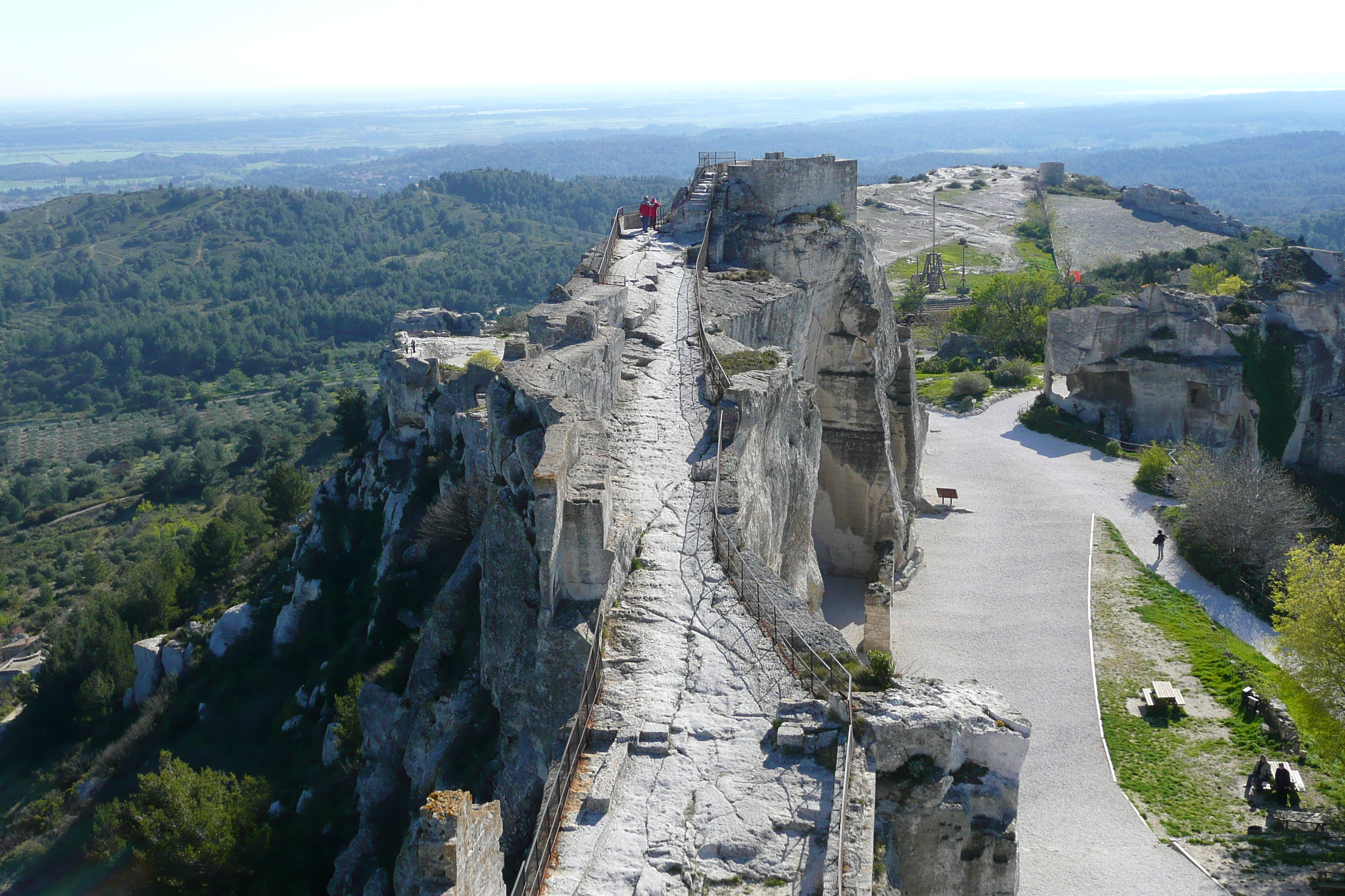 Picture France Baux de Provence Baux de Provence Castle 2008-04 12 - Center Baux de Provence Castle