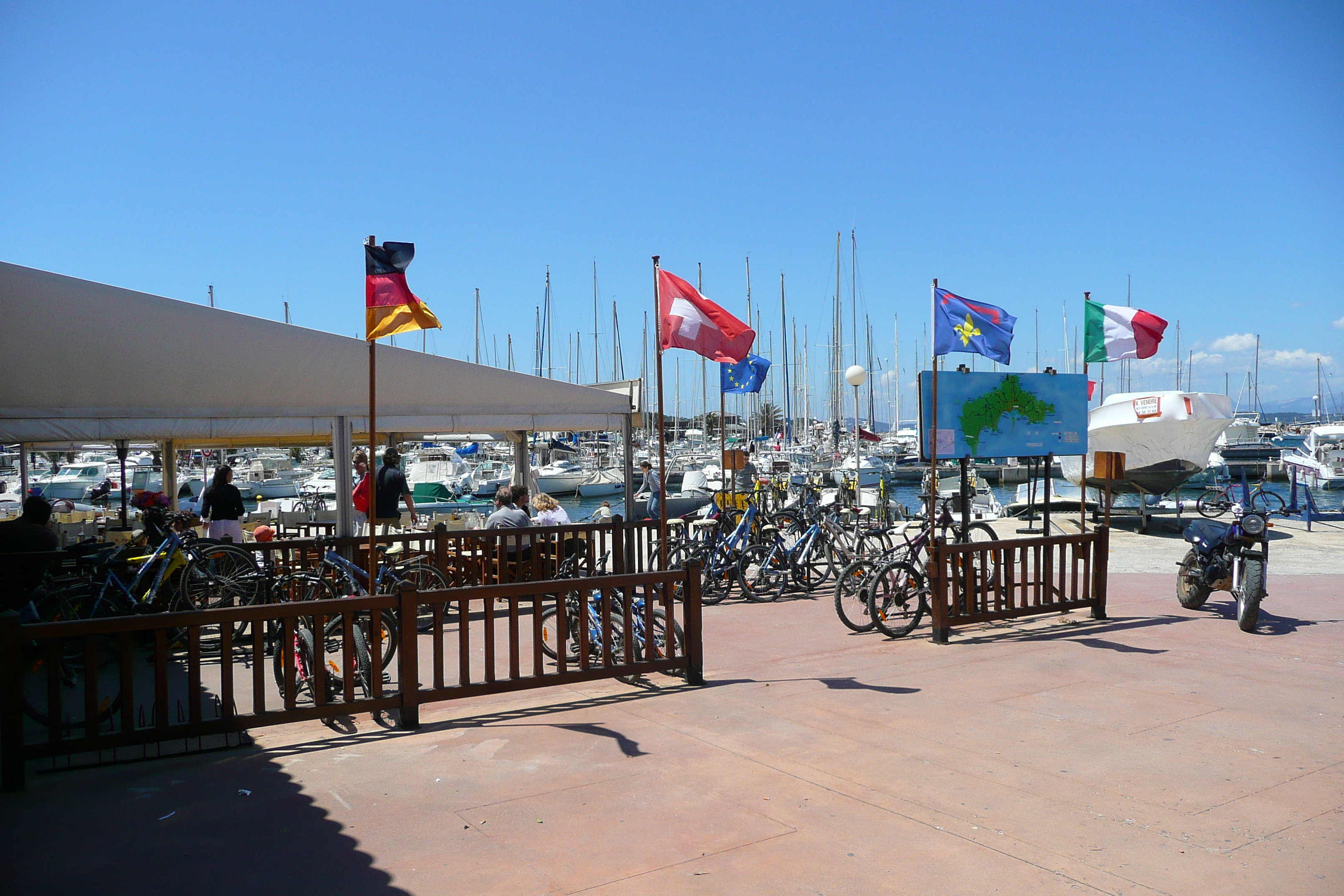 Picture France Porquerolles Island Porquerolles harbour 2008-05 47 - History Porquerolles harbour