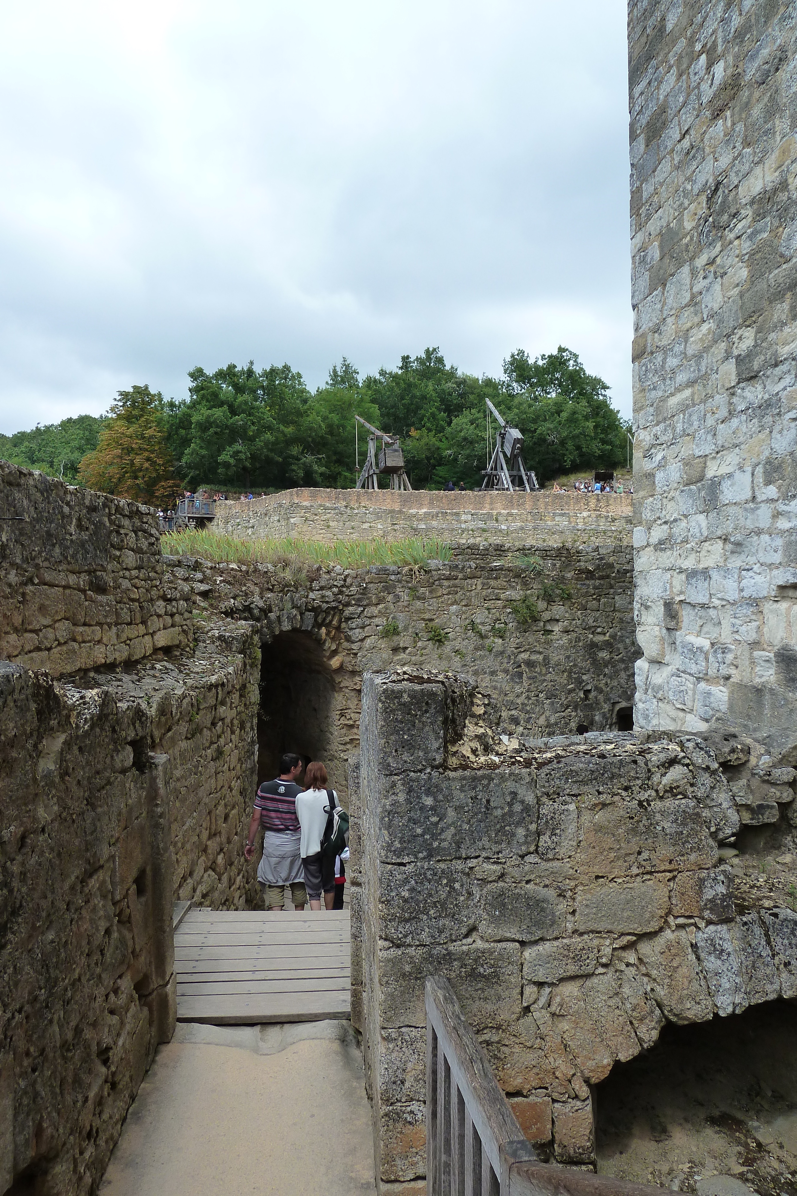 Picture France Castelnaud castle 2010-08 8 - Recreation Castelnaud castle