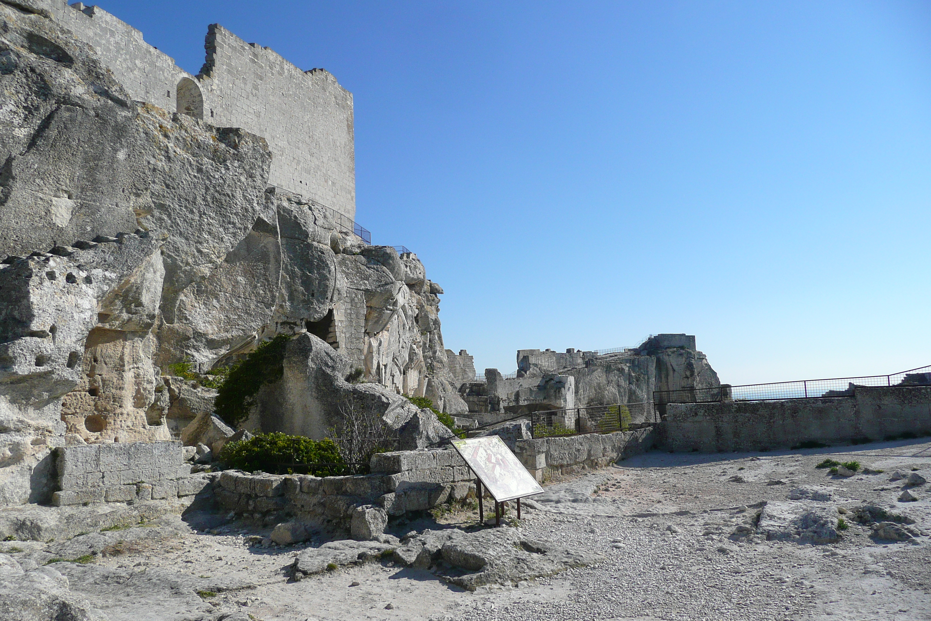 Picture France Baux de Provence Baux de Provence Castle 2008-04 18 - Recreation Baux de Provence Castle