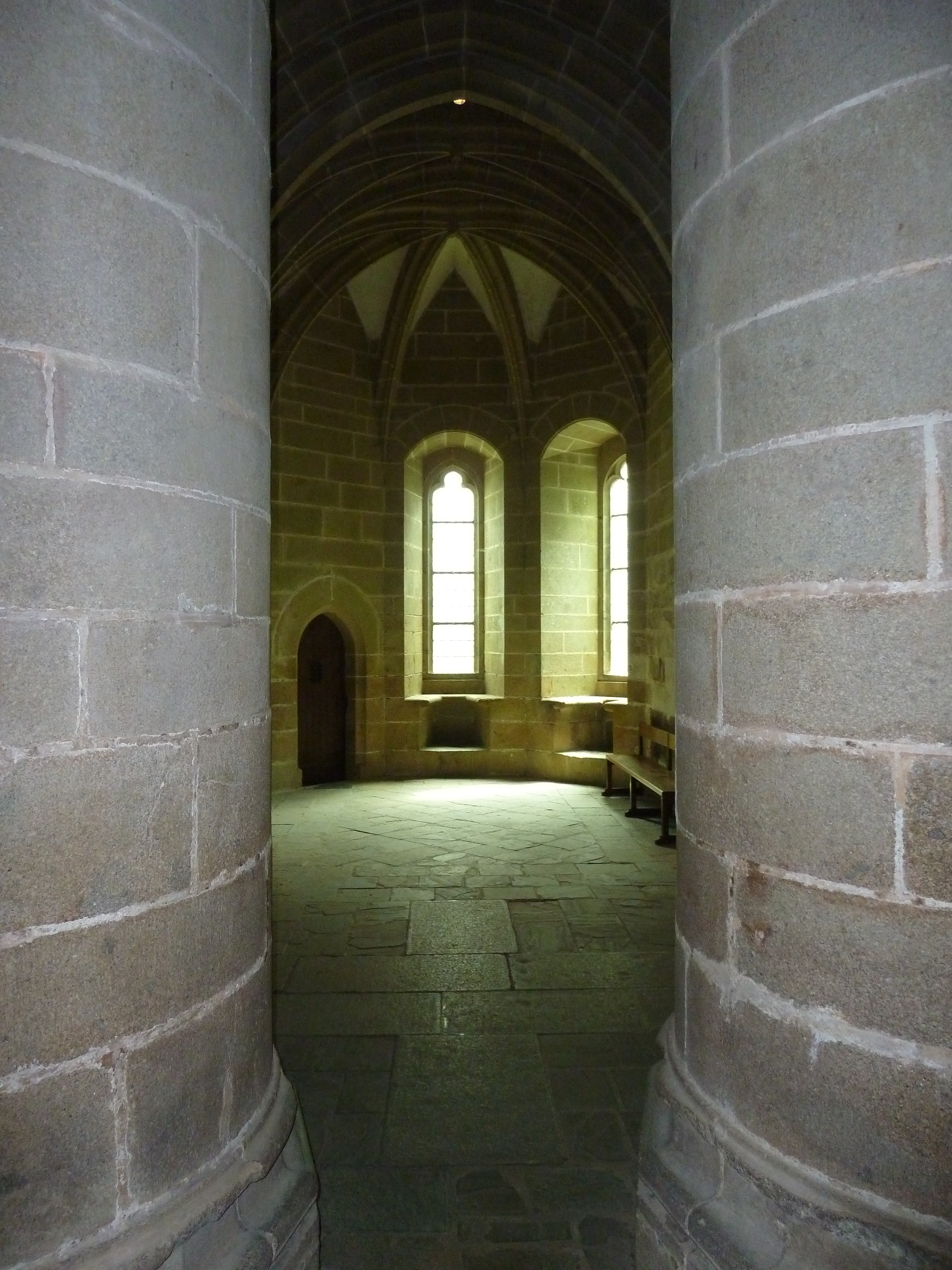 Picture France Mont St Michel Mont St Michel Abbey 2010-04 102 - Tours Mont St Michel Abbey