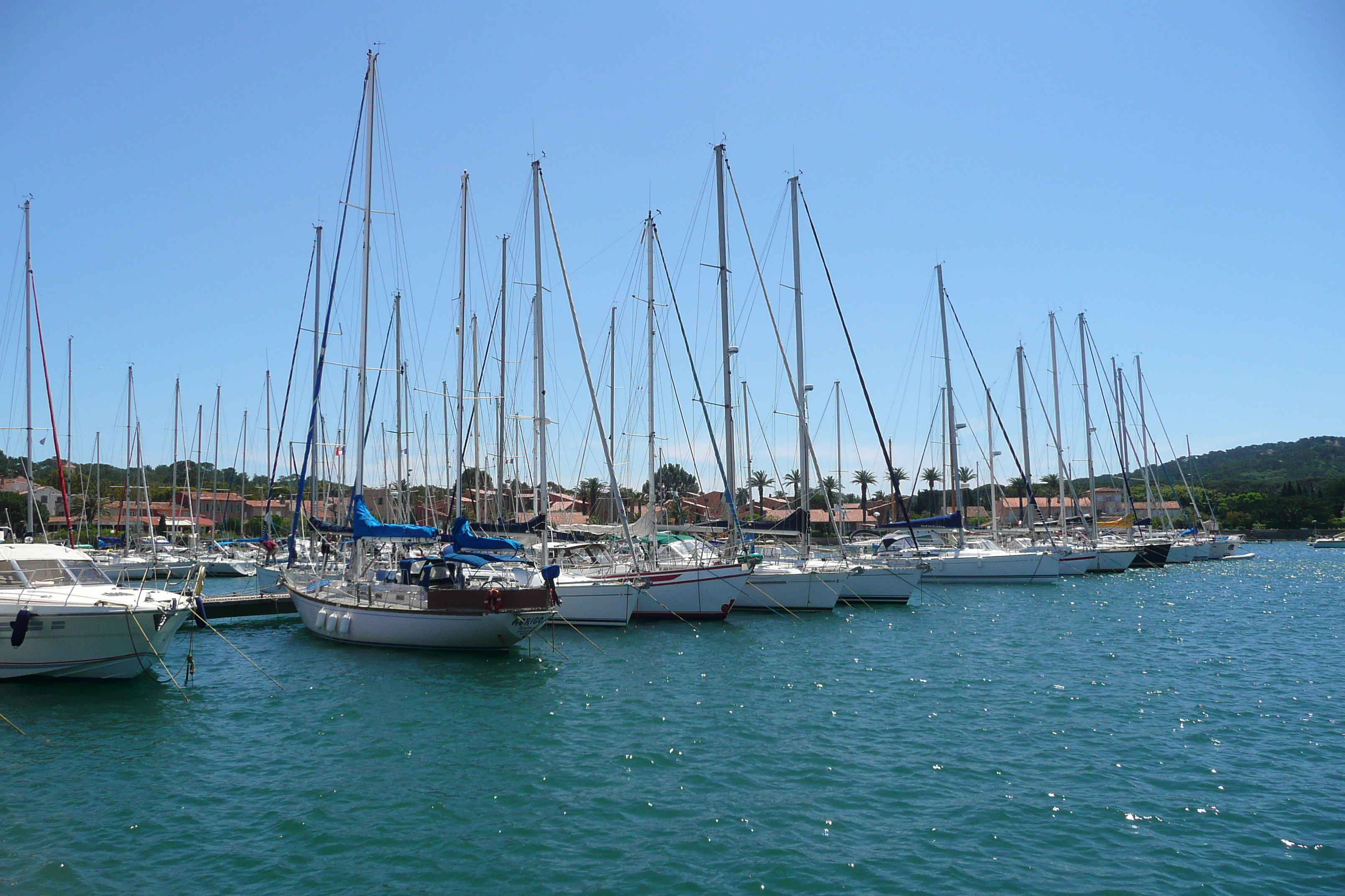 Picture France Porquerolles Island Porquerolles harbour 2008-05 29 - Journey Porquerolles harbour