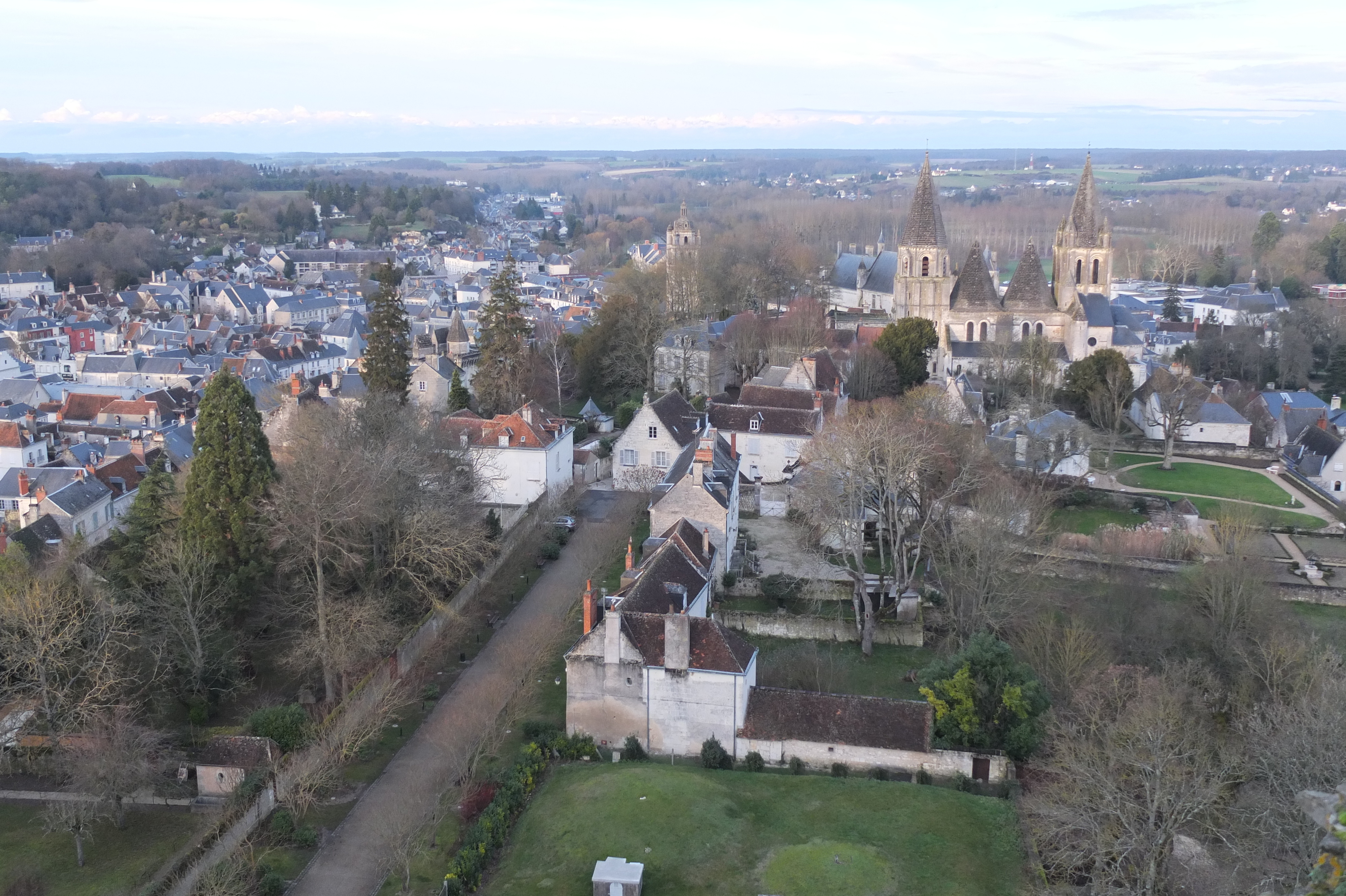 Picture France Loches Castle 2013-01 23 - Center Loches Castle