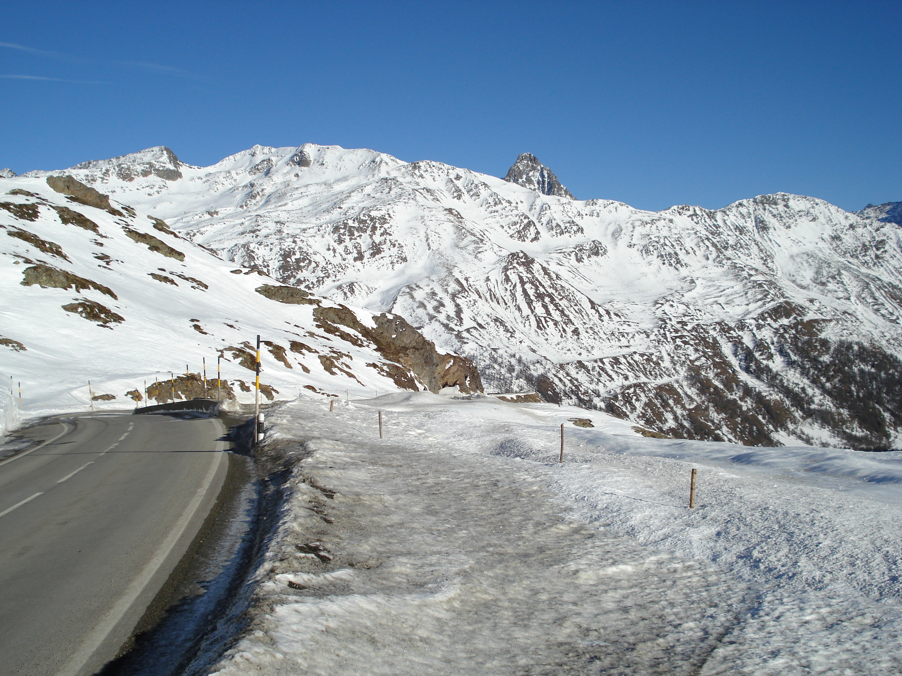 Picture Swiss From Pontresina to Lago Bianco 2007-01 24 - History From Pontresina to Lago Bianco