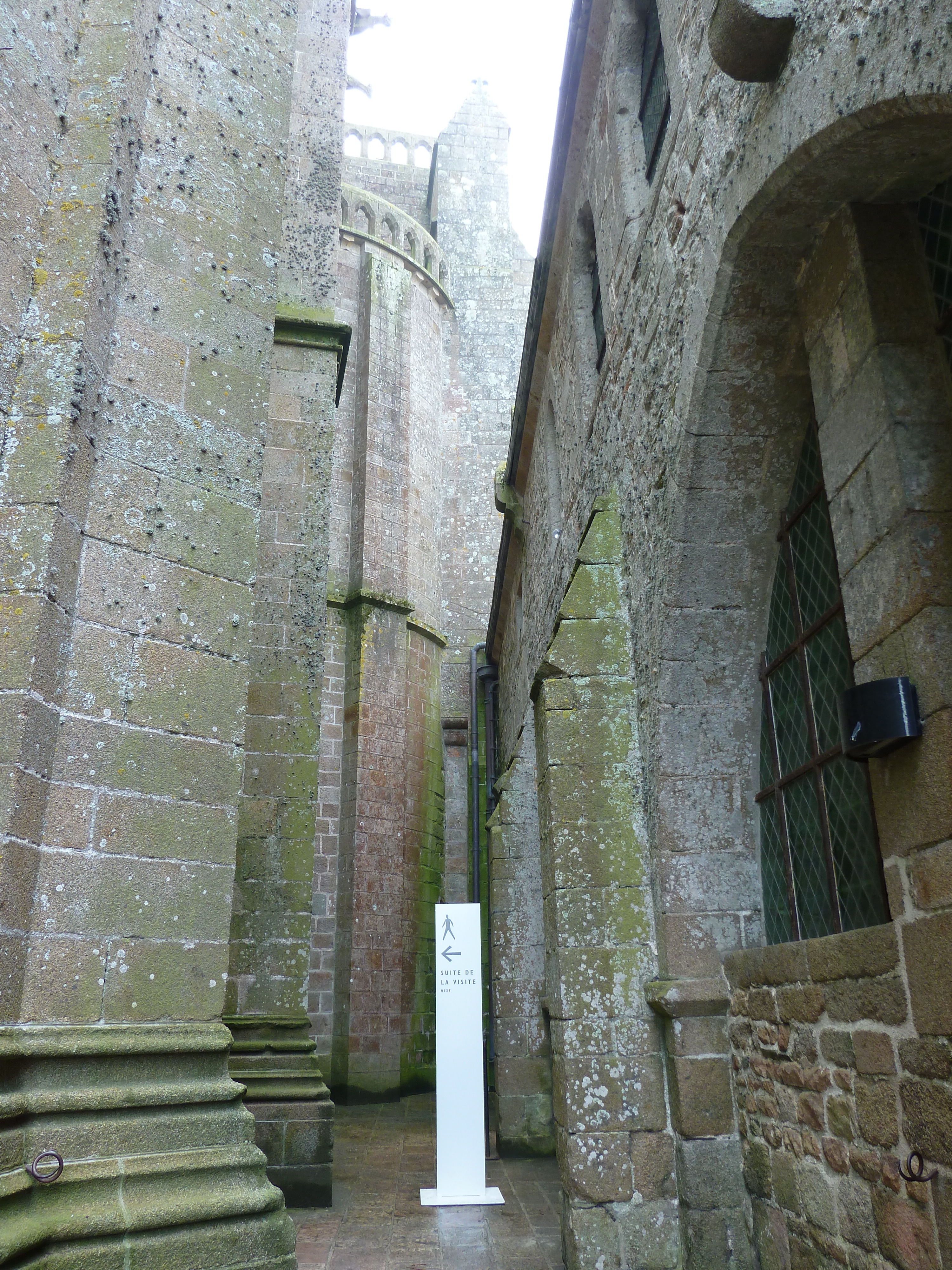 Picture France Mont St Michel Mont St Michel Abbey 2010-04 83 - History Mont St Michel Abbey