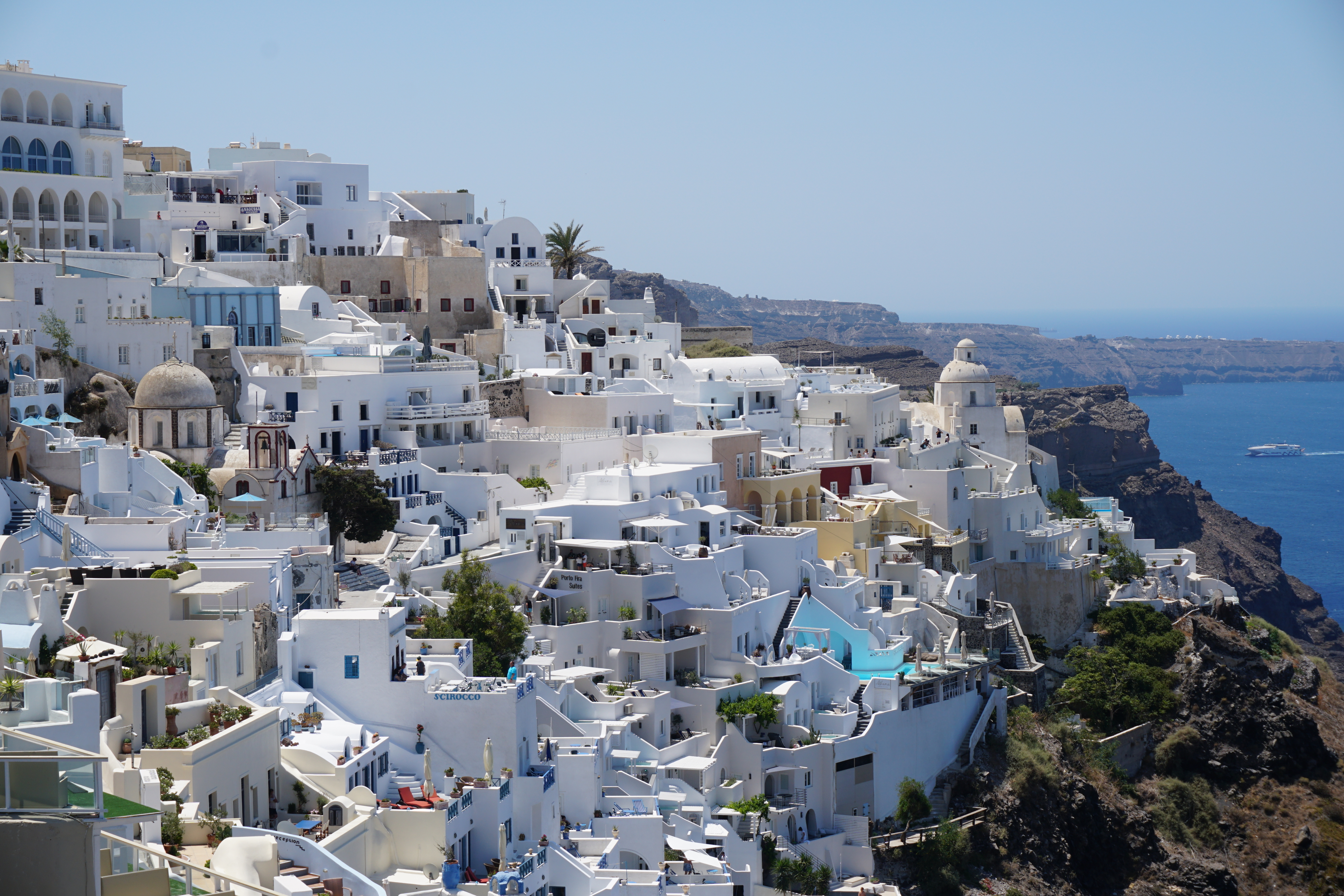 Picture Greece Santorini Fira 2016-07 9 - History Fira