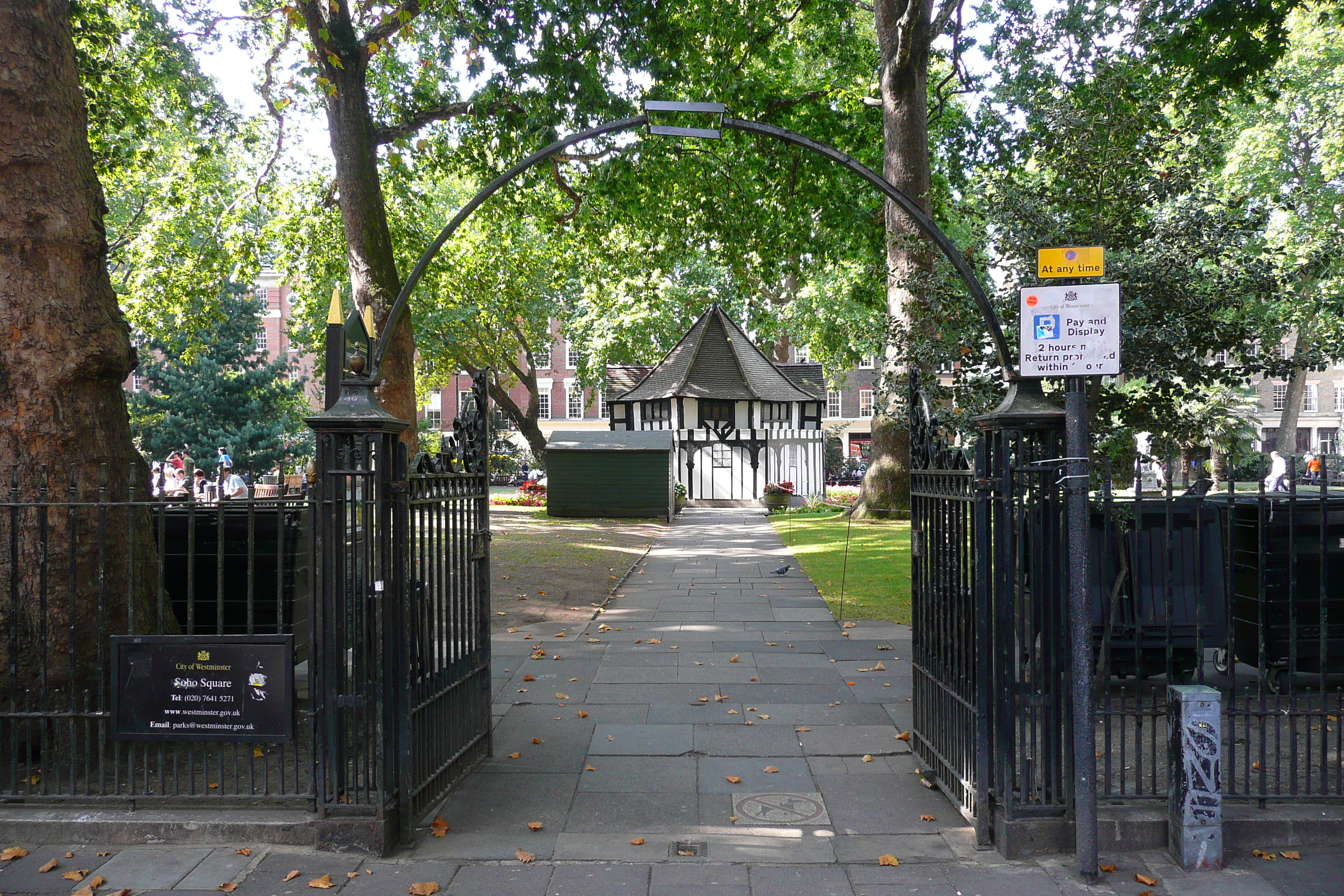 Picture United Kingdom London Soho Square 2007-09 17 - History Soho Square