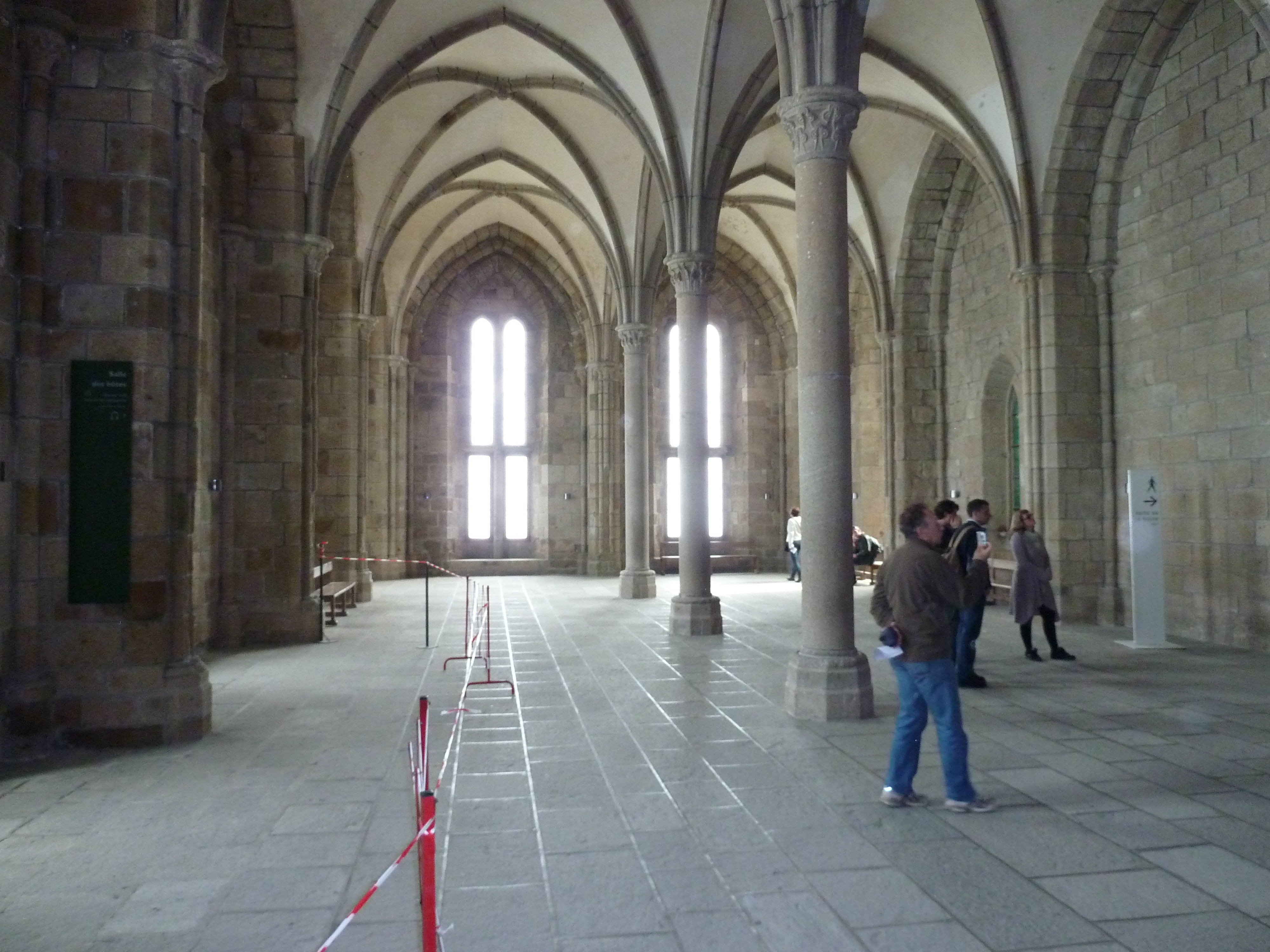 Picture France Mont St Michel Mont St Michel Abbey 2010-04 19 - Center Mont St Michel Abbey