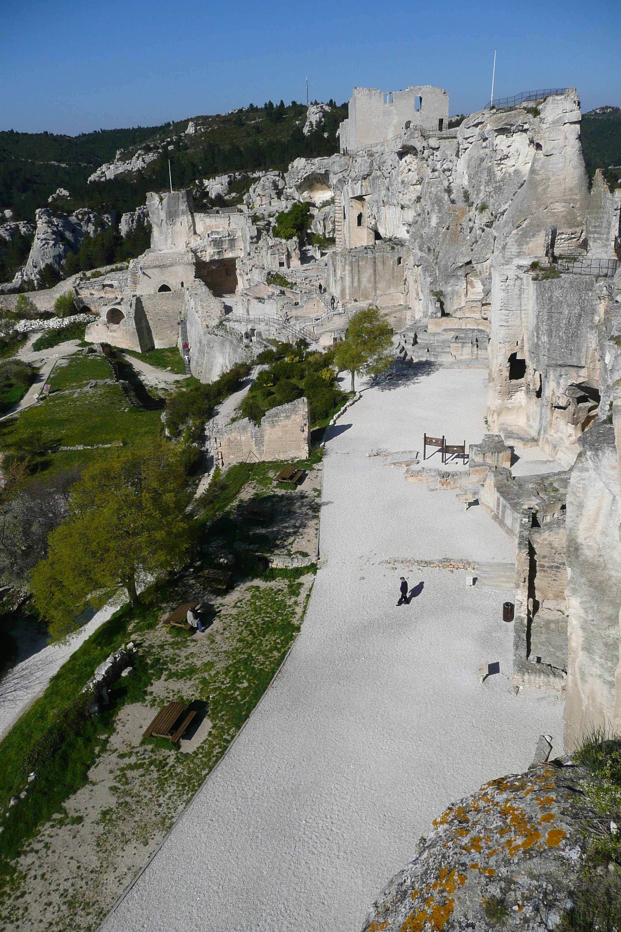 Picture France Baux de Provence Baux de Provence Castle 2008-04 139 - Recreation Baux de Provence Castle