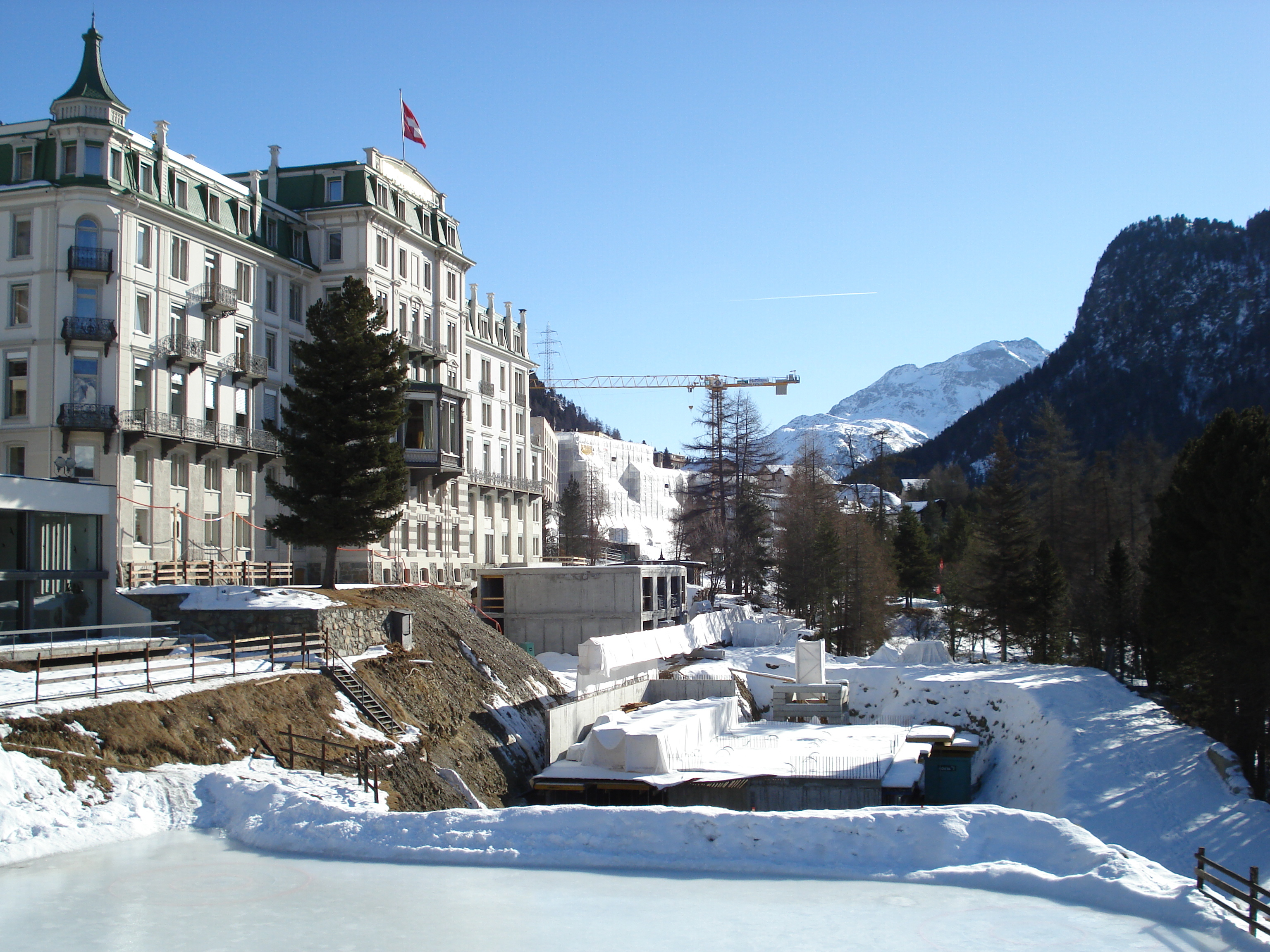 Picture Swiss Pontresina Grand Hotel Kronenhof 2007-01 14 - History Grand Hotel Kronenhof