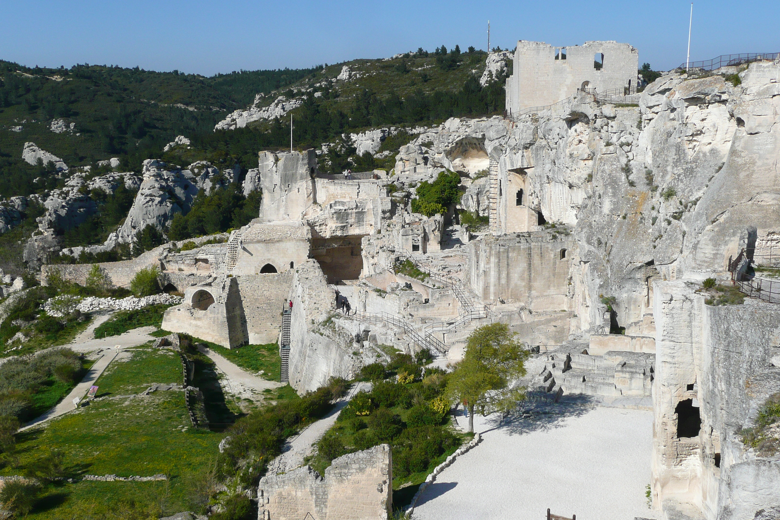 Picture France Baux de Provence Baux de Provence Castle 2008-04 14 - Discovery Baux de Provence Castle