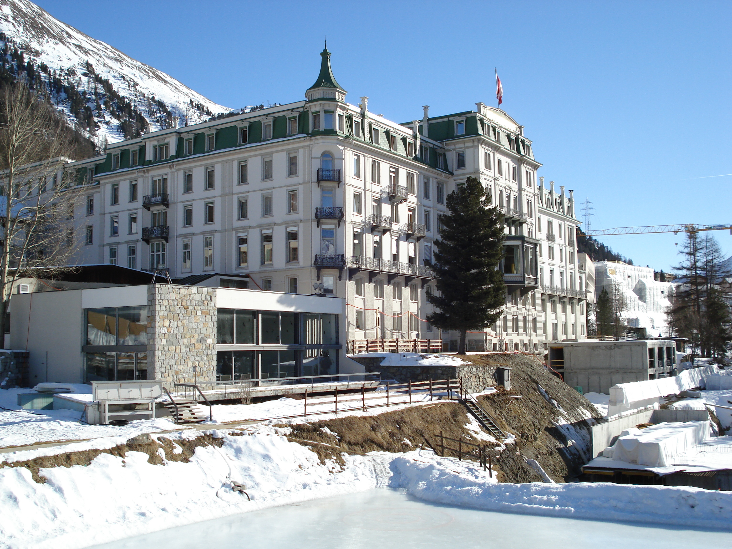 Picture Swiss Pontresina Grand Hotel Kronenhof 2007-01 93 - Around Grand Hotel Kronenhof