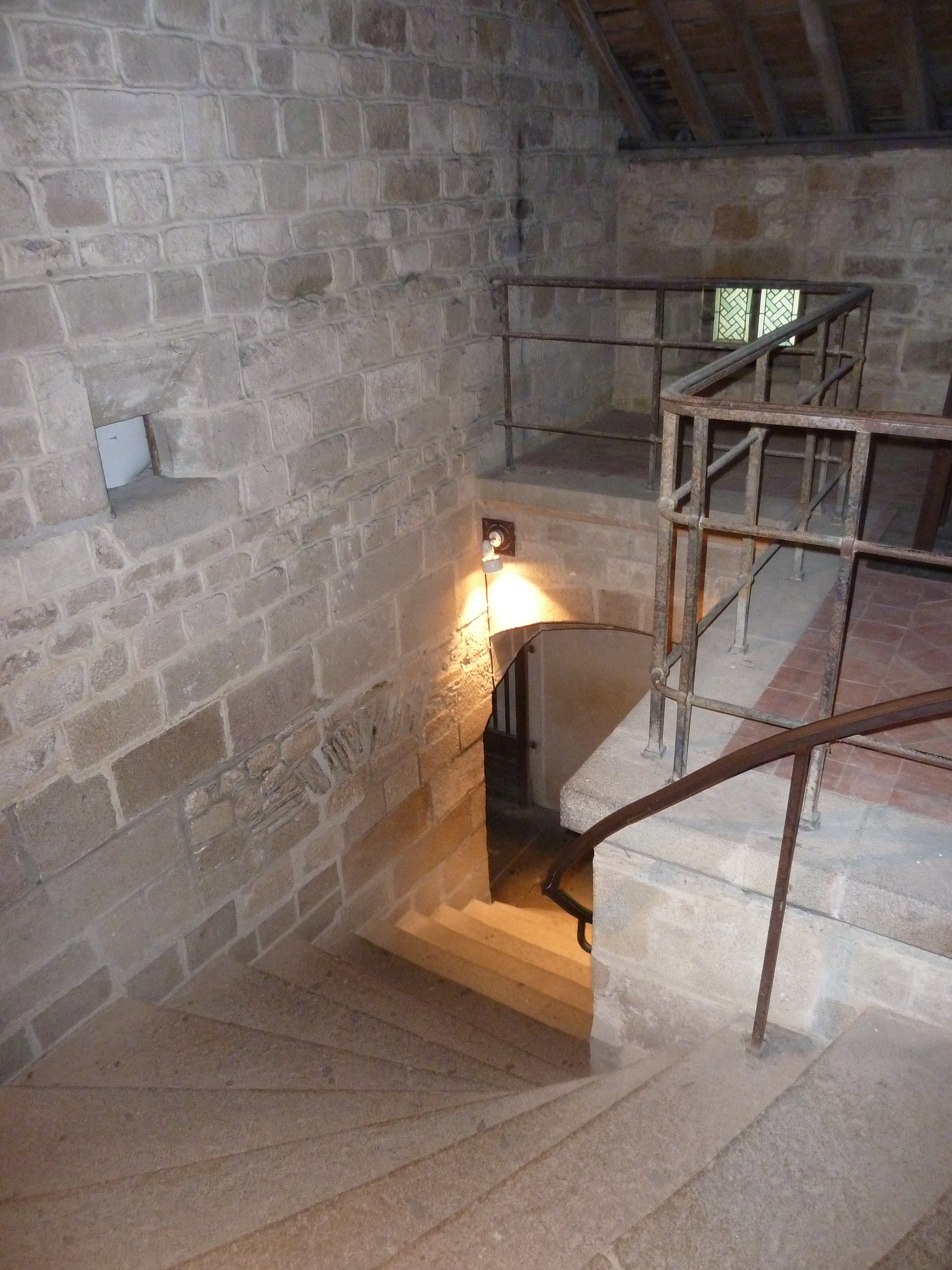 Picture France Mont St Michel Mont St Michel Abbey 2010-04 52 - History Mont St Michel Abbey