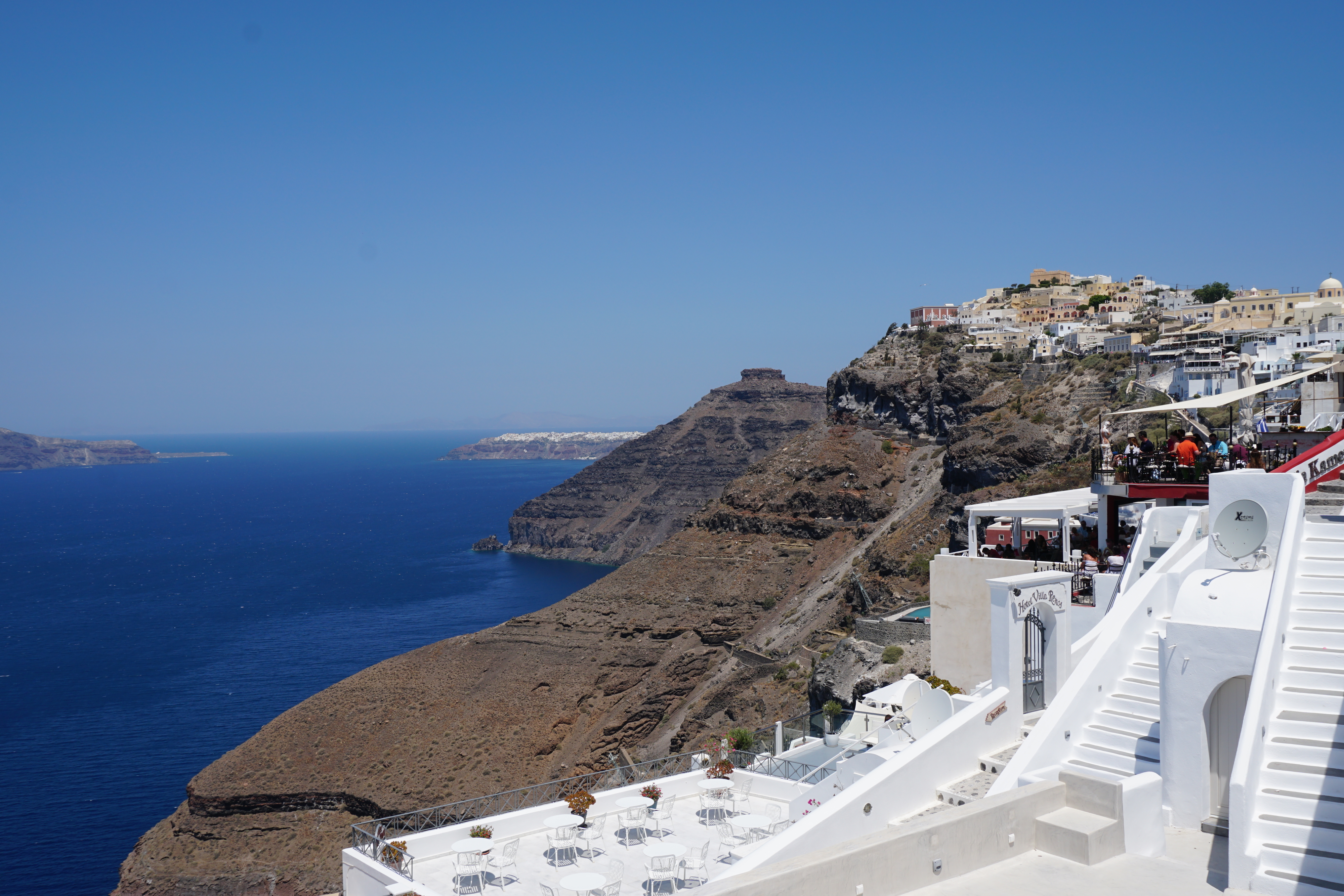 Picture Greece Santorini Fira 2016-07 27 - Tour Fira