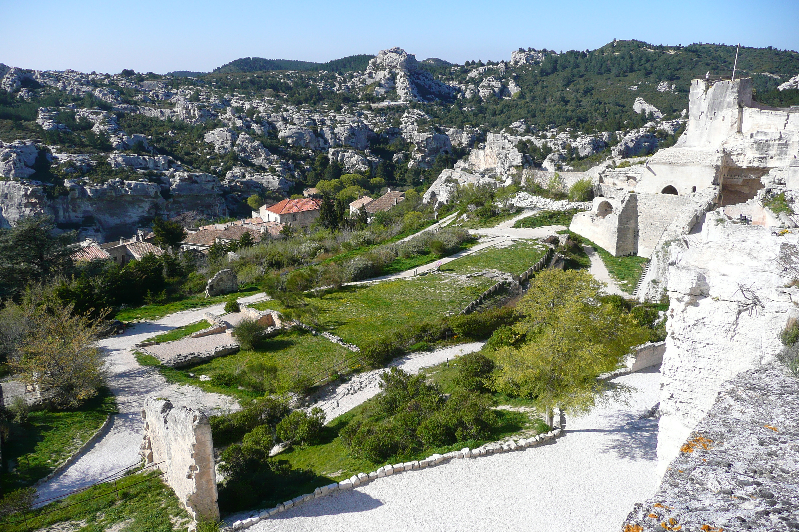 Picture France Baux de Provence Baux de Provence Castle 2008-04 25 - Discovery Baux de Provence Castle