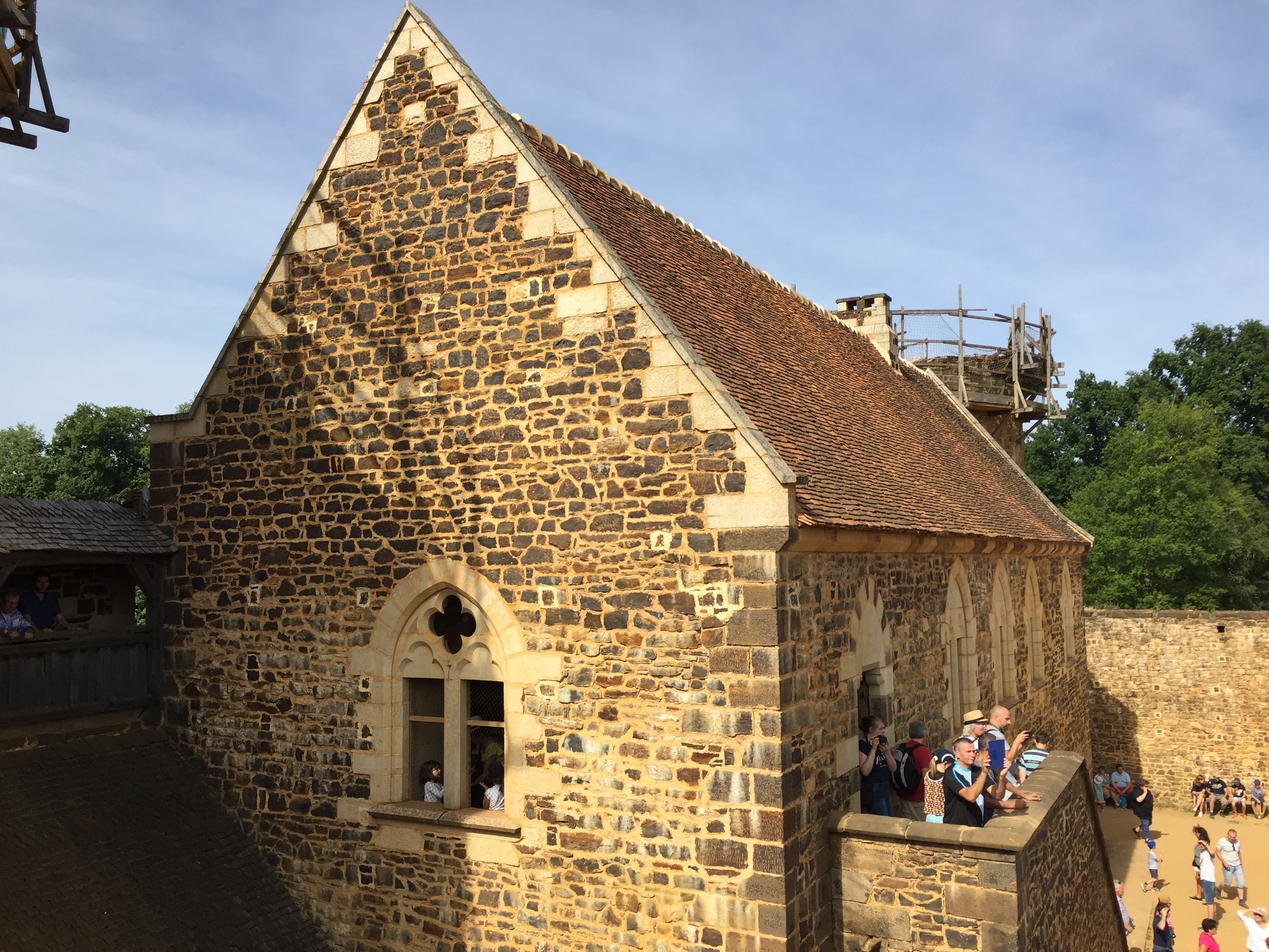 Picture France Guedelon 2017-07 27 - Tour Guedelon