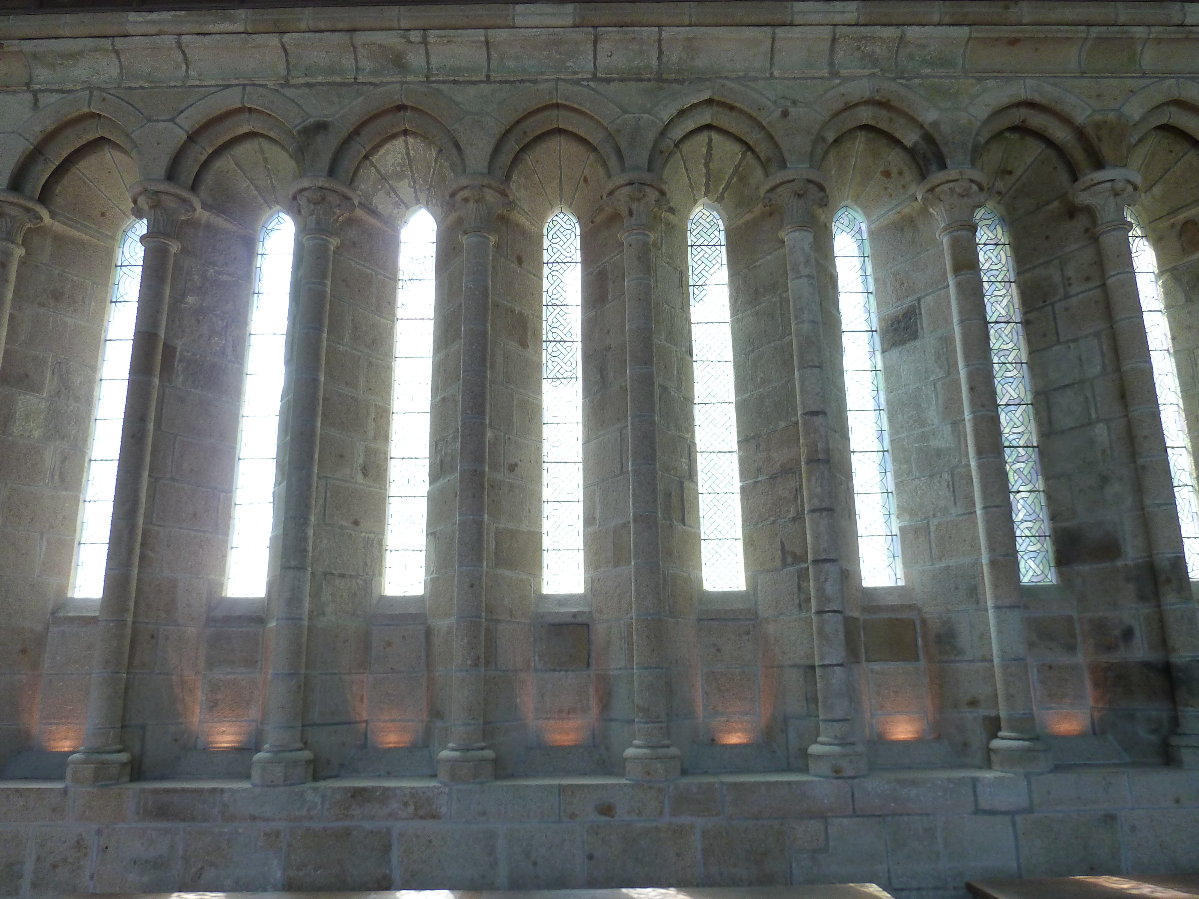 Picture France Mont St Michel Mont St Michel Abbey 2010-04 36 - Recreation Mont St Michel Abbey