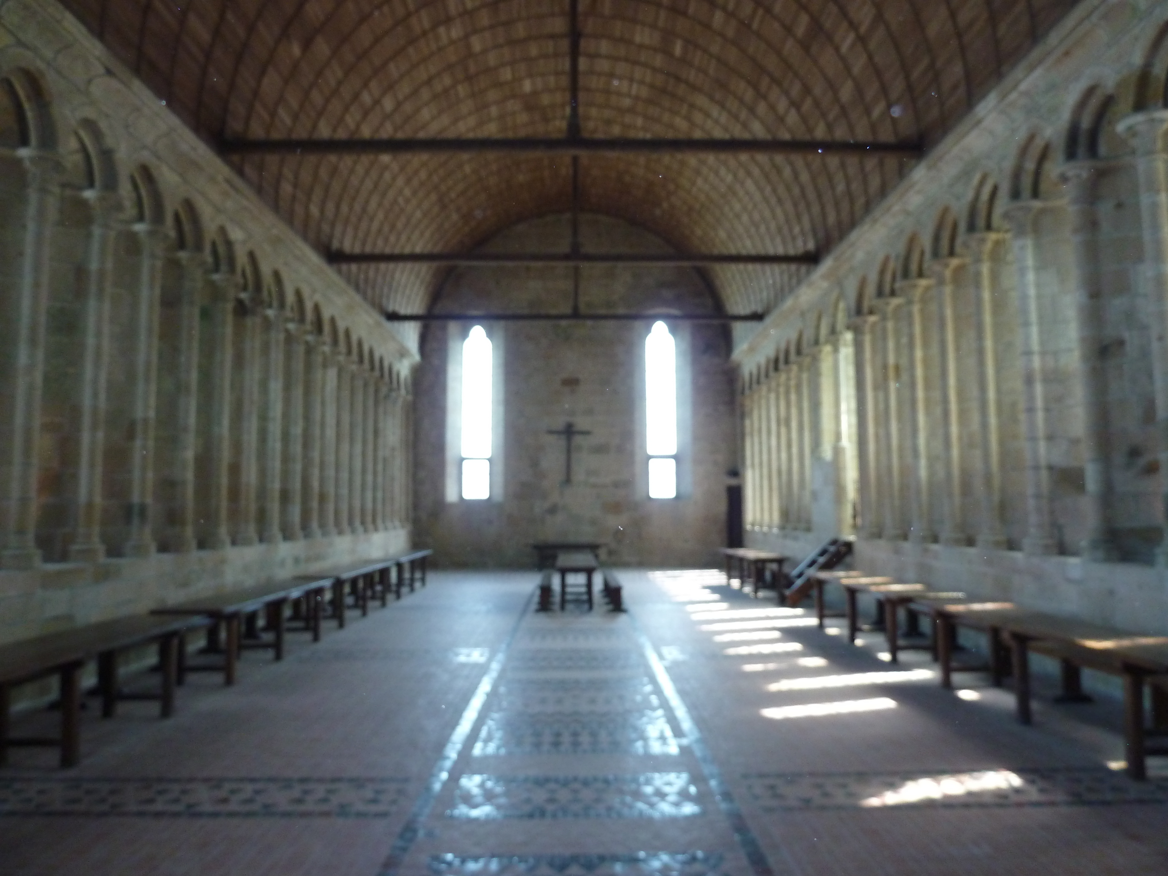 Picture France Mont St Michel Mont St Michel Abbey 2010-04 69 - History Mont St Michel Abbey