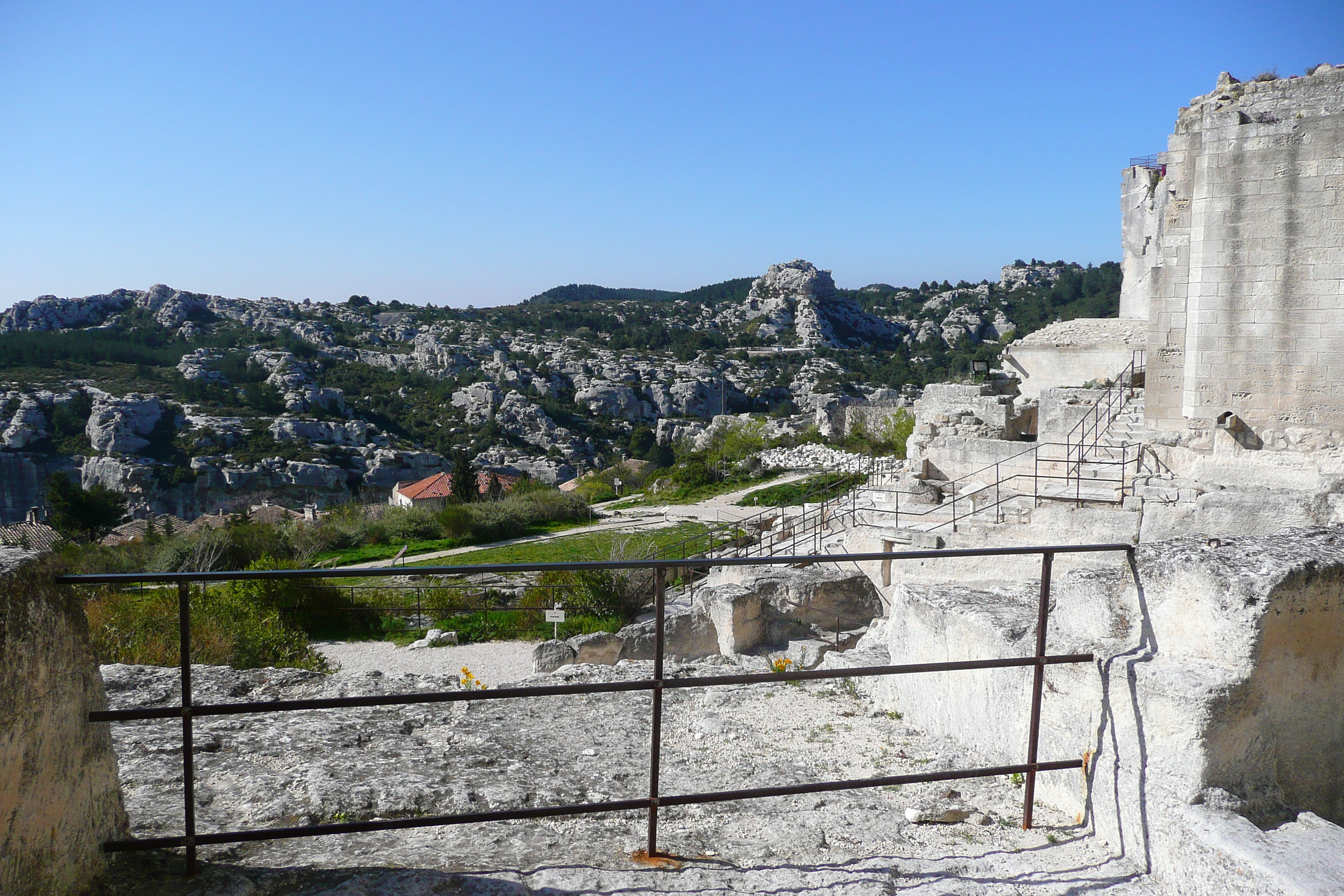 Picture France Baux de Provence Baux de Provence Castle 2008-04 2 - Tour Baux de Provence Castle